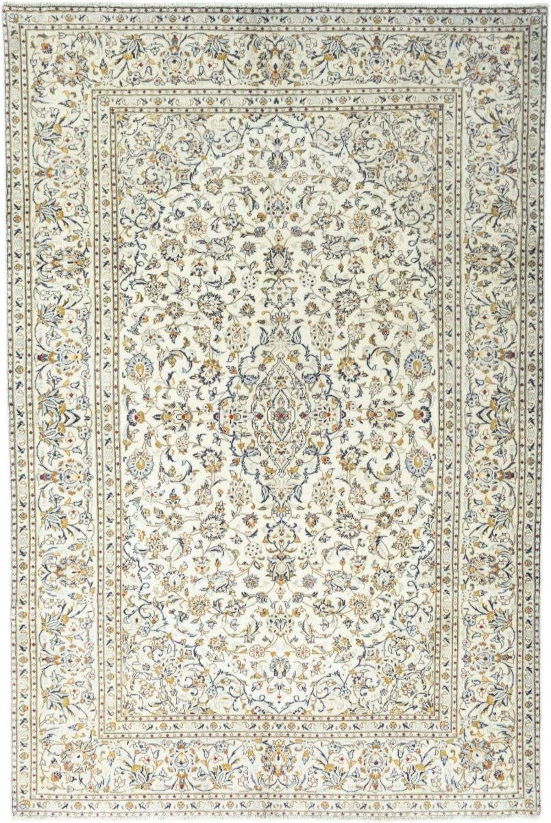 Orientteppich Keshan 189x288 Handgeknüpfter Orientteppich / Perserteppich, Nain Trading, rechteckig, Höhe: 12 mm