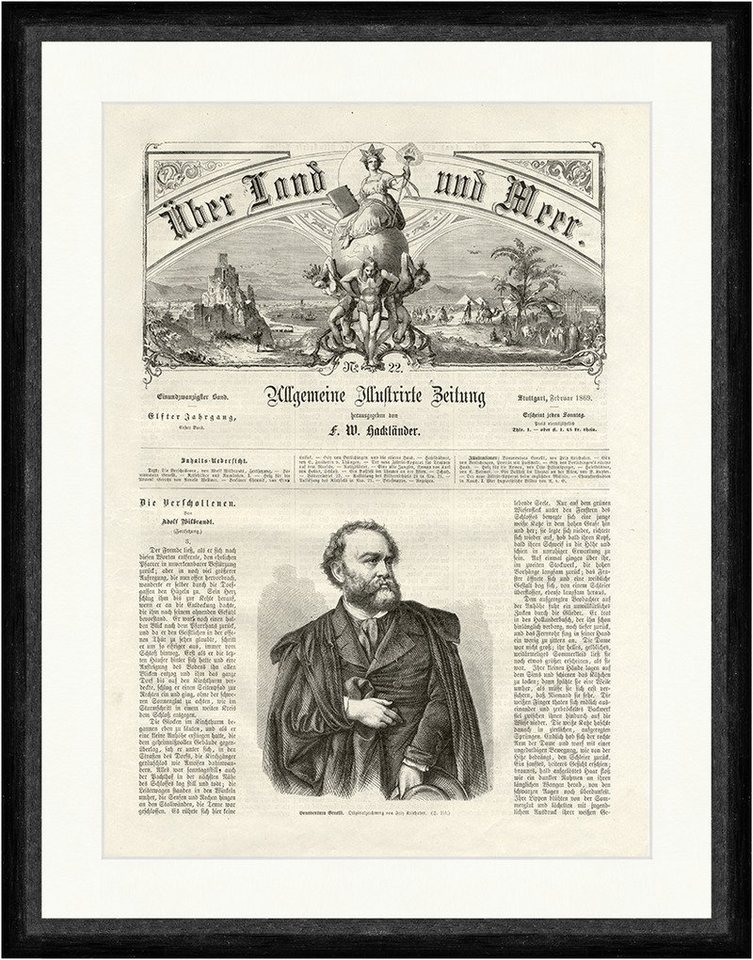 Kunstdruck Bonaventura Genelli Kriehuber deutscher Maler Grafiker ...