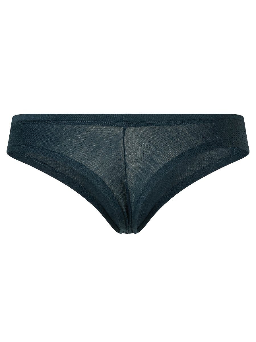 Funktionsslip TUNDRA175 Merino Sport-BH THONG Merino-Materialmix W funktioneller SUPER.NATURAL Blueberry