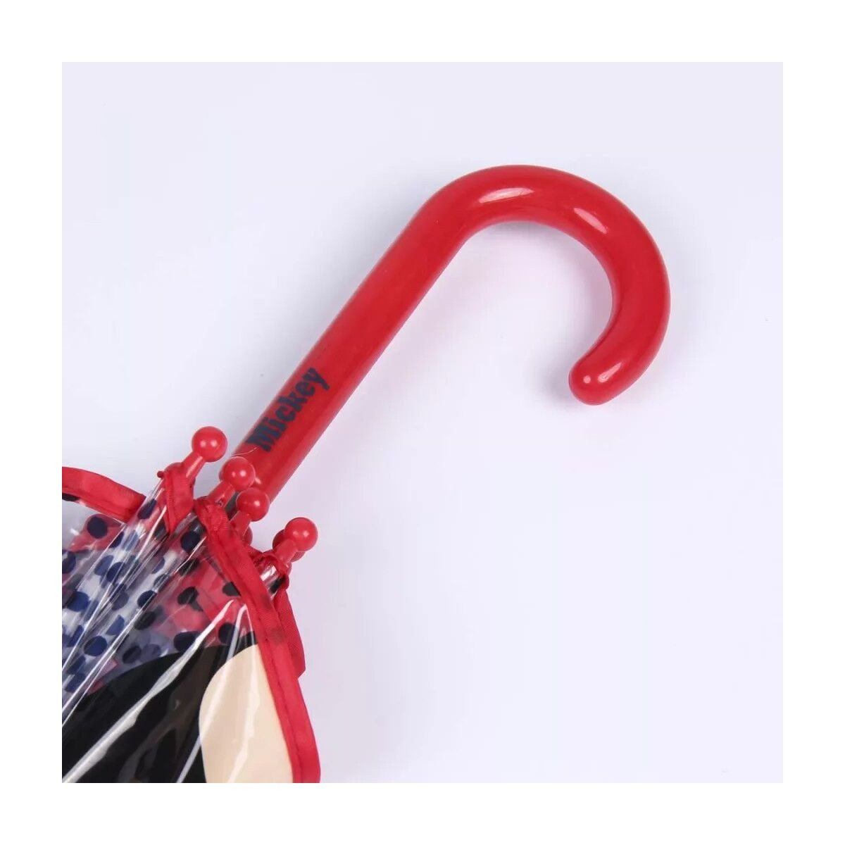 Disney Stockregenschirm Disney Mickey Kinder transparenter Regenschirm Ø71 cm