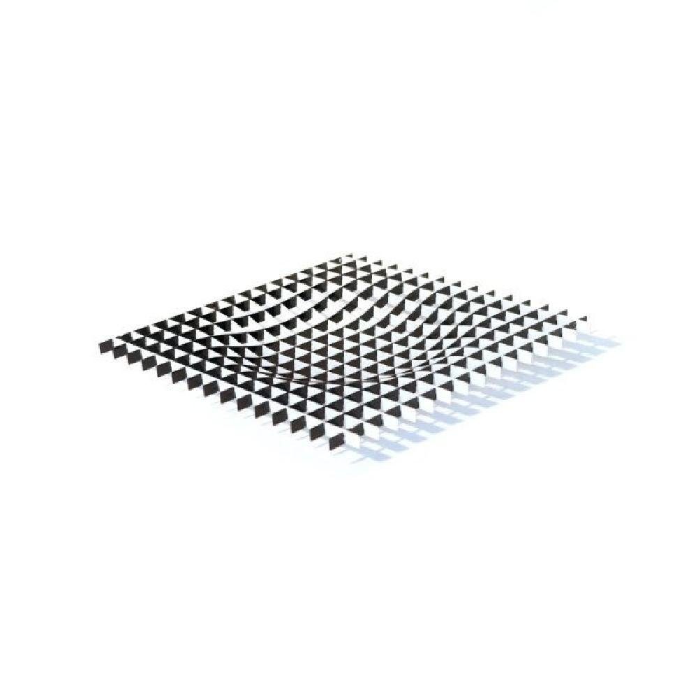 Gravity Fundamental White Tablett Servierschale Black Berlin