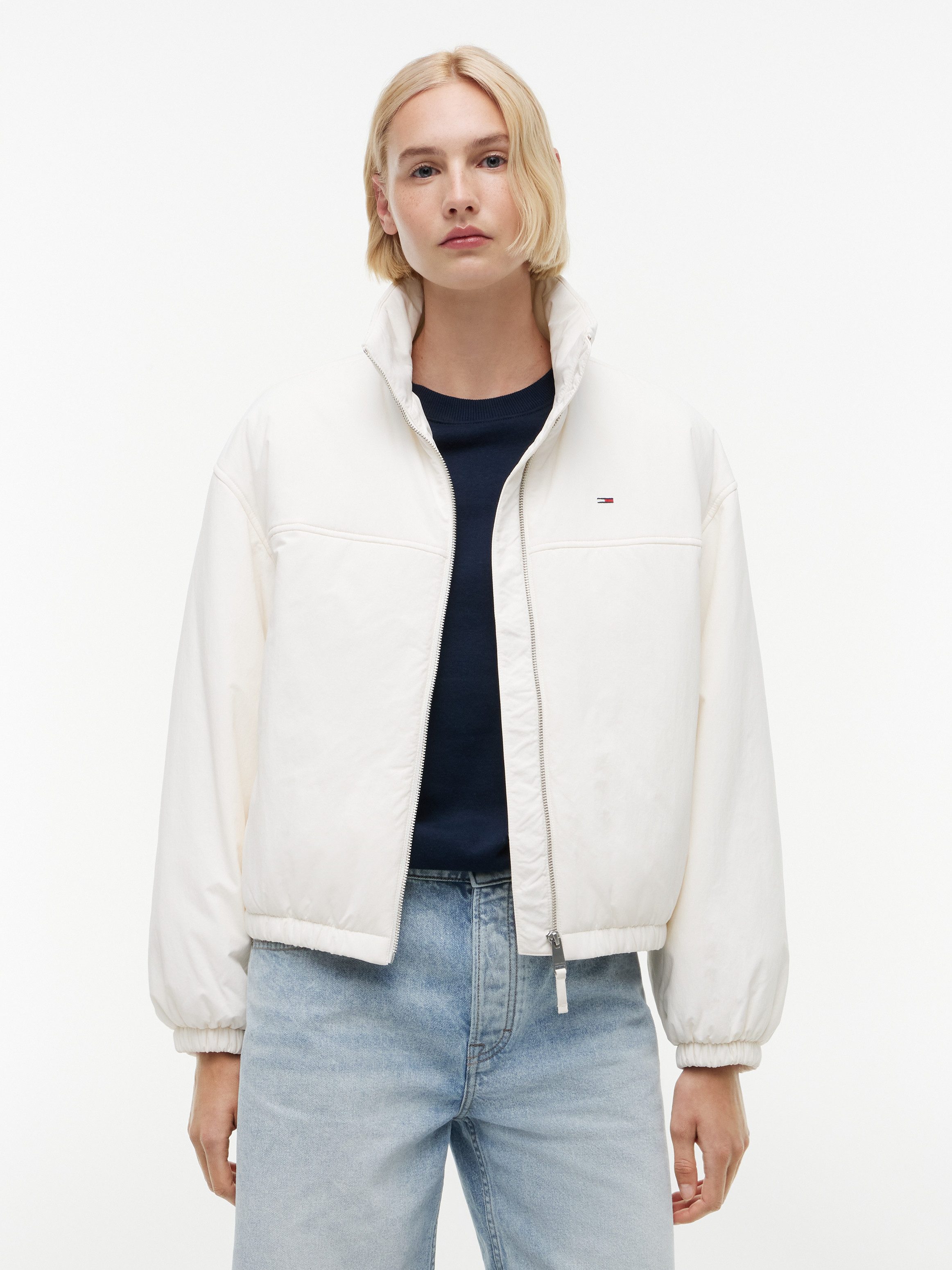 Tommy Jeans Blouson TJW PADDED HIGH NECK JACKET Kunstfaser