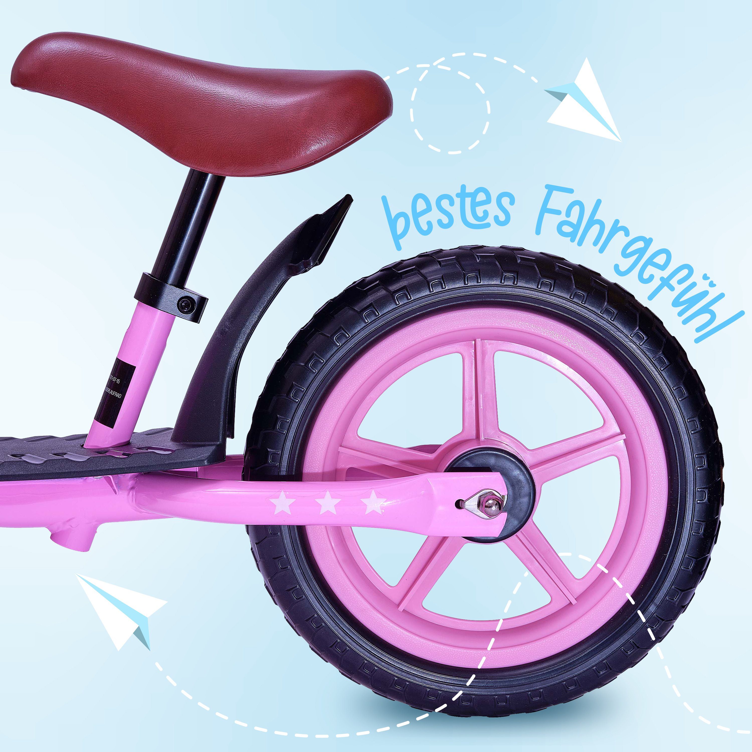Pink Laufrad Zoll Laufrad für Zoll, stabil und 12 Apollo leicht Kinder Aviator