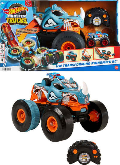 Hot Wheels RC-Monstertruck Umbaubarer Rhinomite