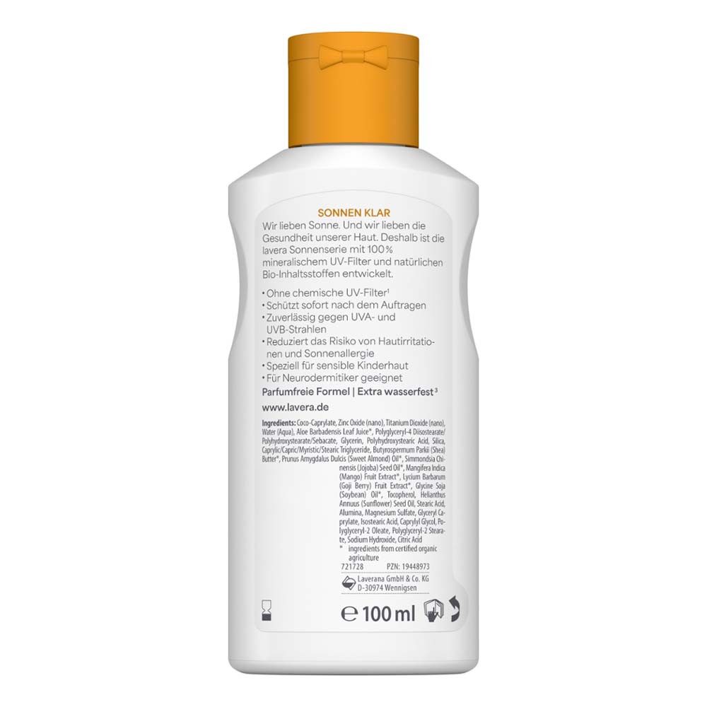 lavera Körperlotion Sonnenlotion Sensitiv - Kids LSF50 100ml