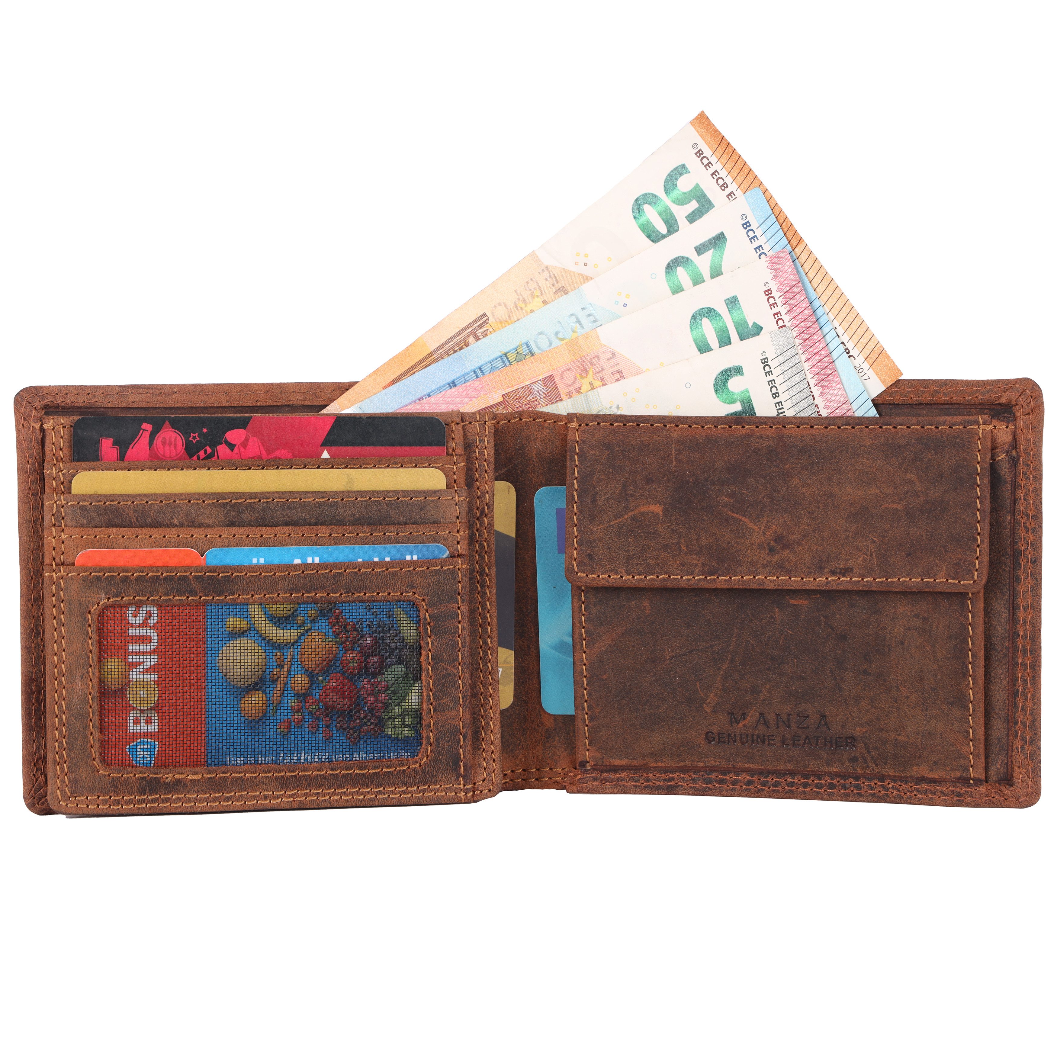 Manza Mini Geldbörse Geldbörse Herren Querformat günstig online kaufen