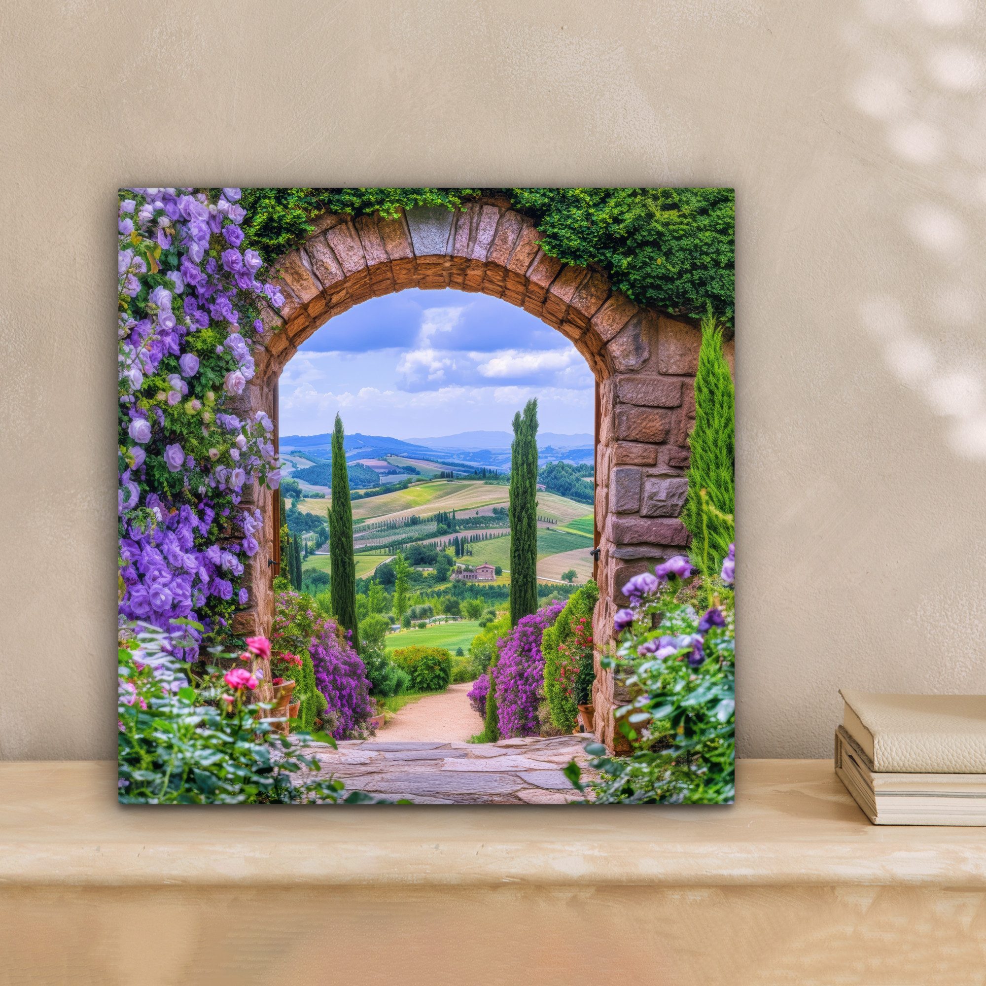 OneMillionCanvasses® Leinwandbild Aussicht - Toskana - günstig online kaufen
