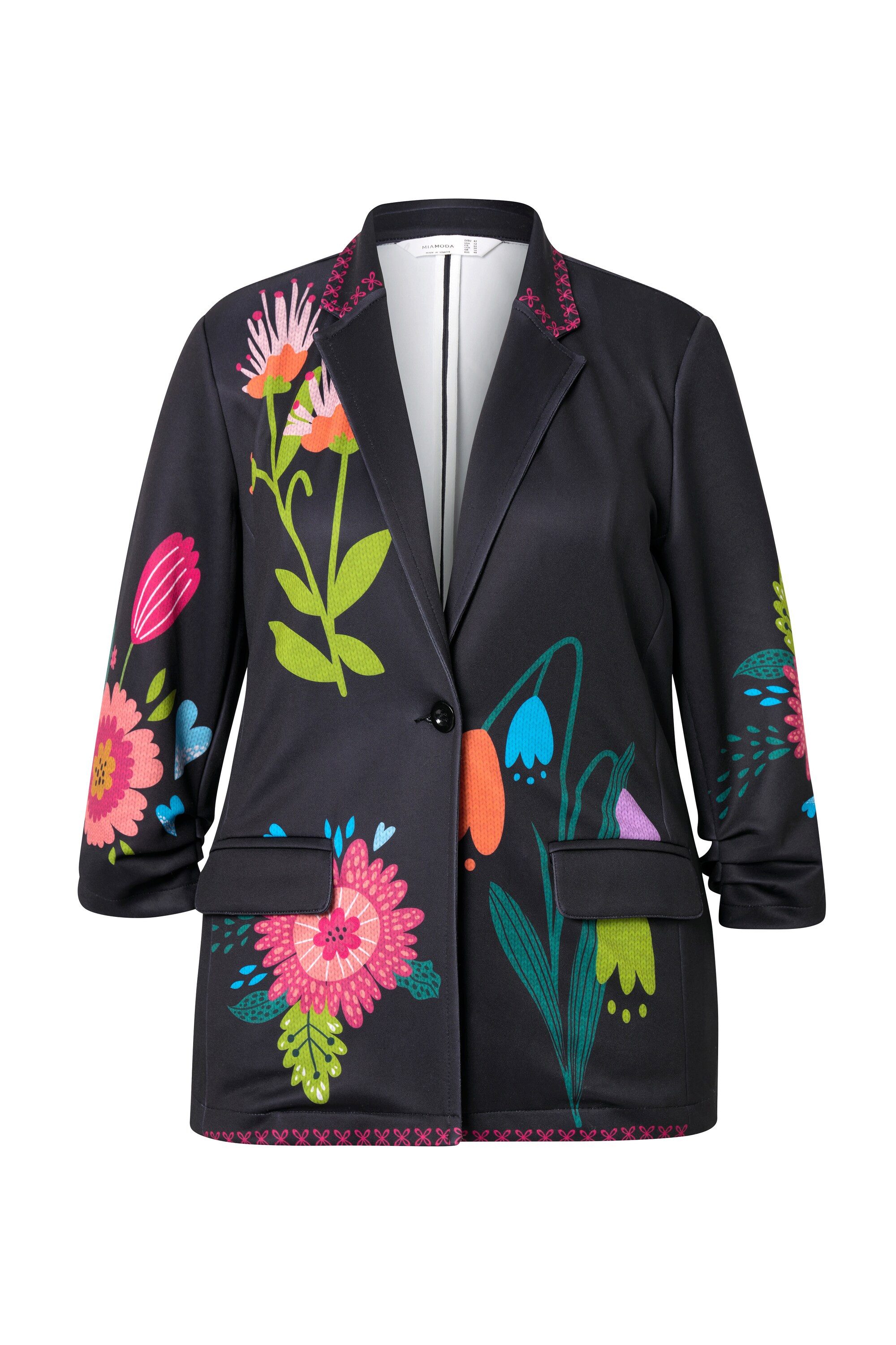 MIAMODA Jerseyblazer Blazer Classic Fit Scuba günstig online kaufen
