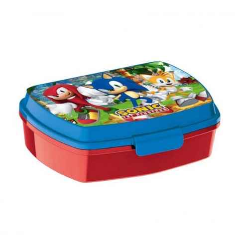 Tinisu Lunchbox Sonic the Hedgehog Brotdose Kinder Lunchbox Sandwichbox, Kunststoff