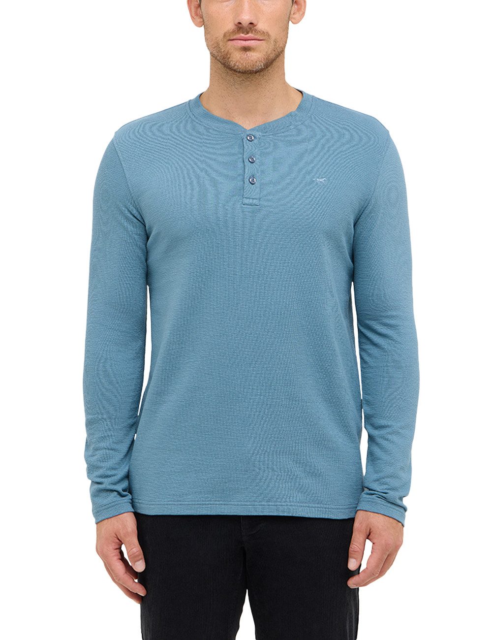 MUSTANG Langarmshirt Herren Style Atchison