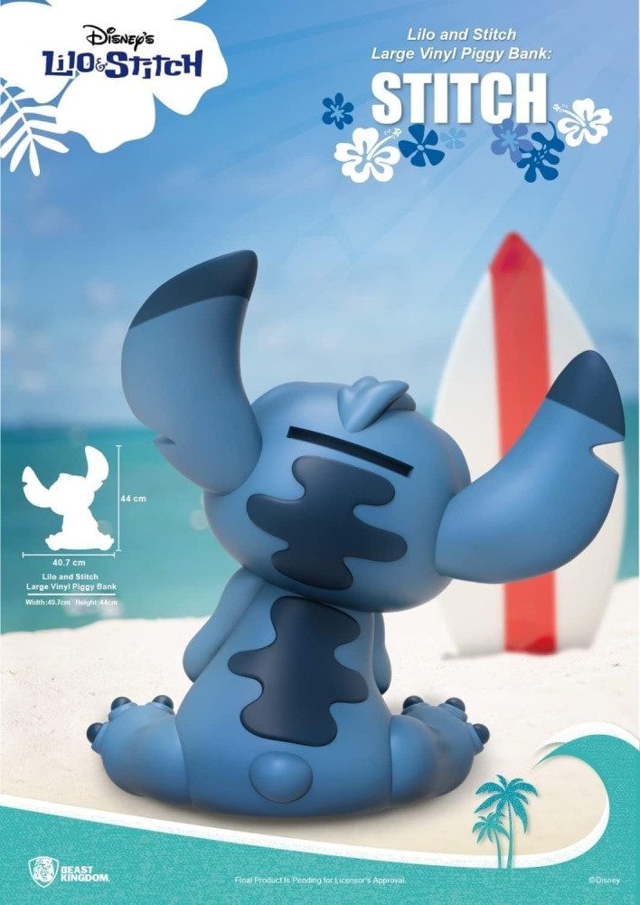 Beast Kingdom Toys Spardose Disney Lilo & Stitch XXL Spardose "Piggy" - 40 cm Vinyl Figur