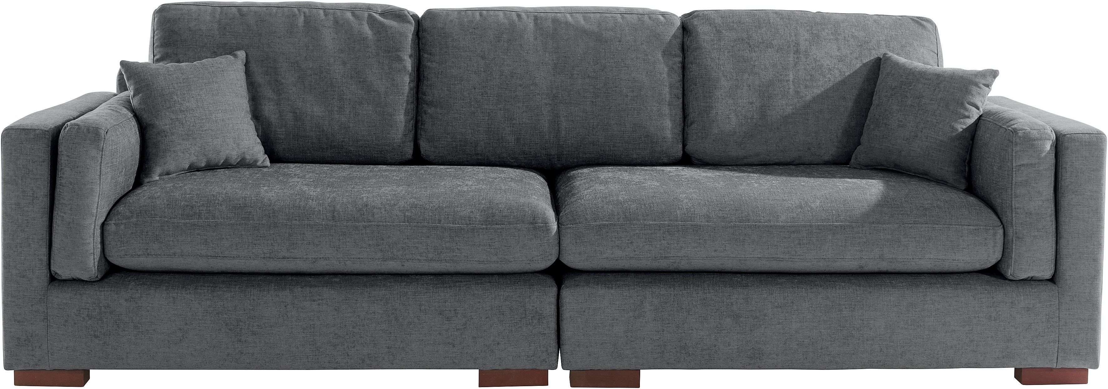 Home affaire Big-Sofa Fresh Pond, in vielen Bezugsqualitäten und Farben, B/T/H: 290/96/95 cm | Big Sofas