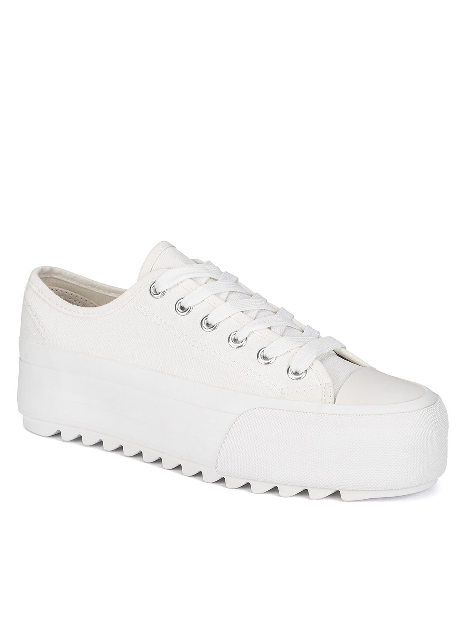 Jenny Fairy Jenny Fairy Sneakers aus Stoff Damen WFA2939-2 Weiß Sneaker günstig online kaufen