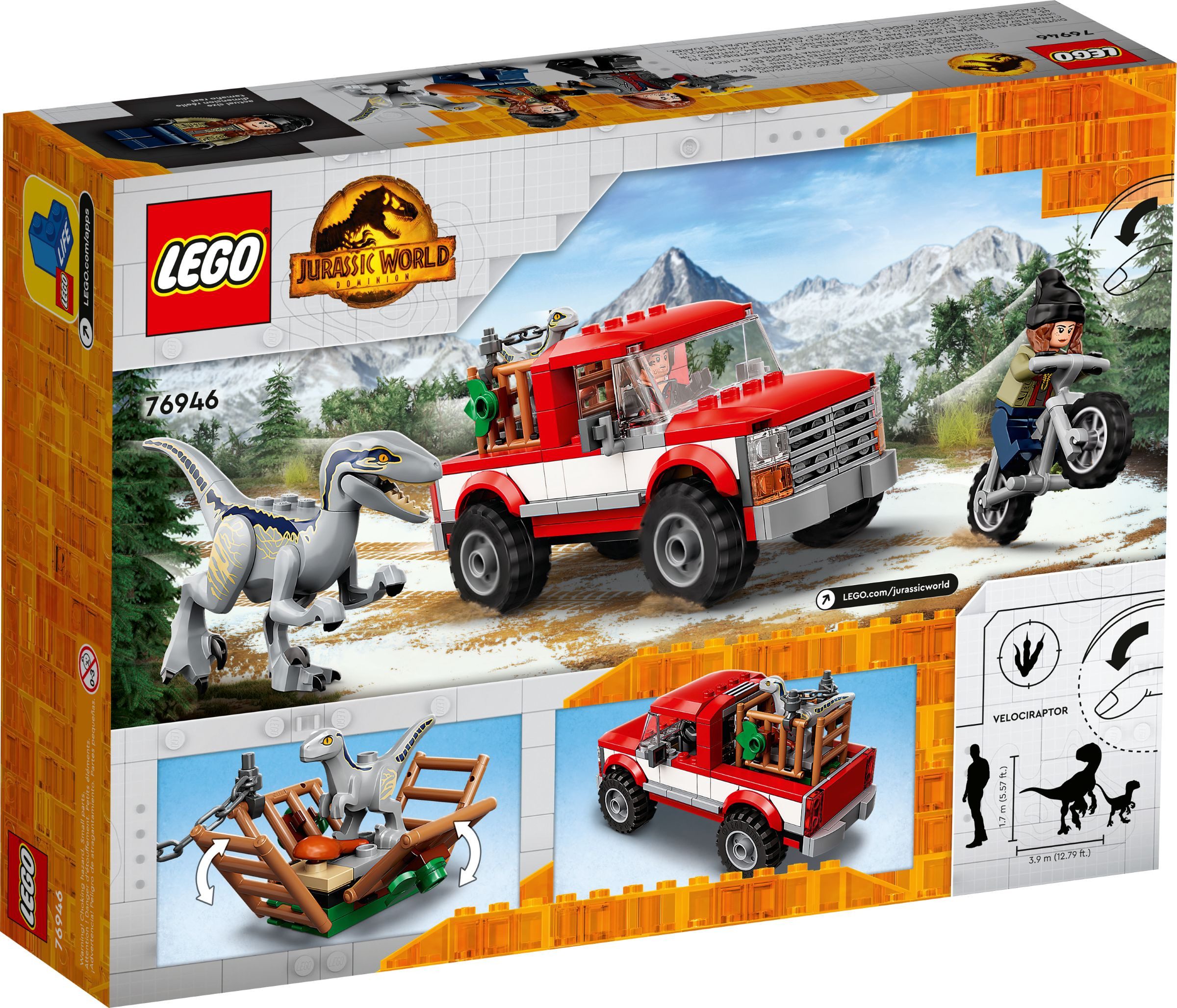 LEGO® Jurassic World 76946 Blue & Beta in der Velociraptor-Falle Spielbaust günstig online kaufen