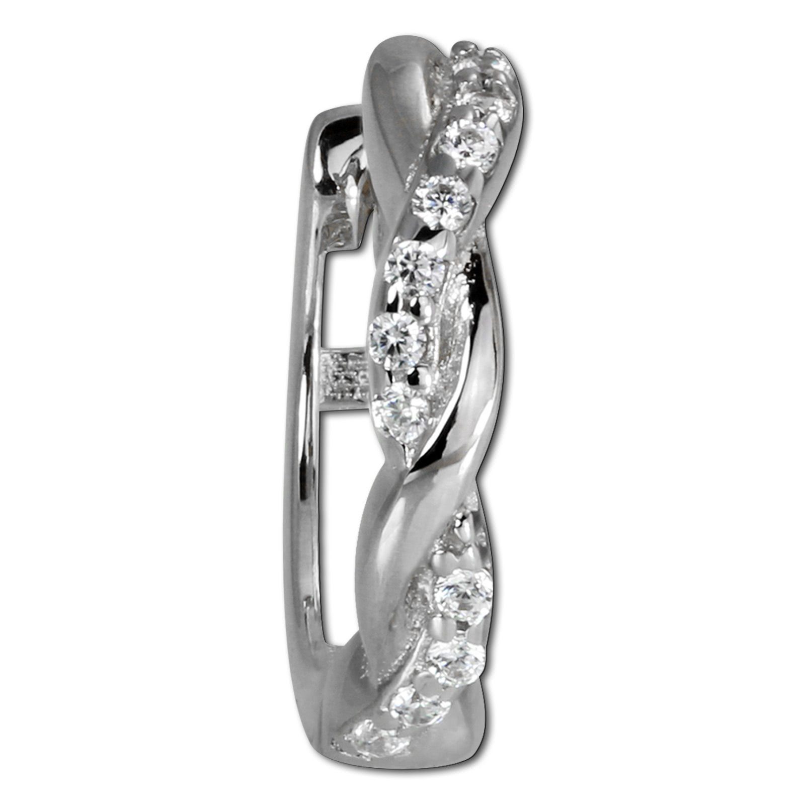 GoldDream Paar Creolen GoldDream Creole Ranke Zirkonia Ohrring (Creolen), D günstig online kaufen