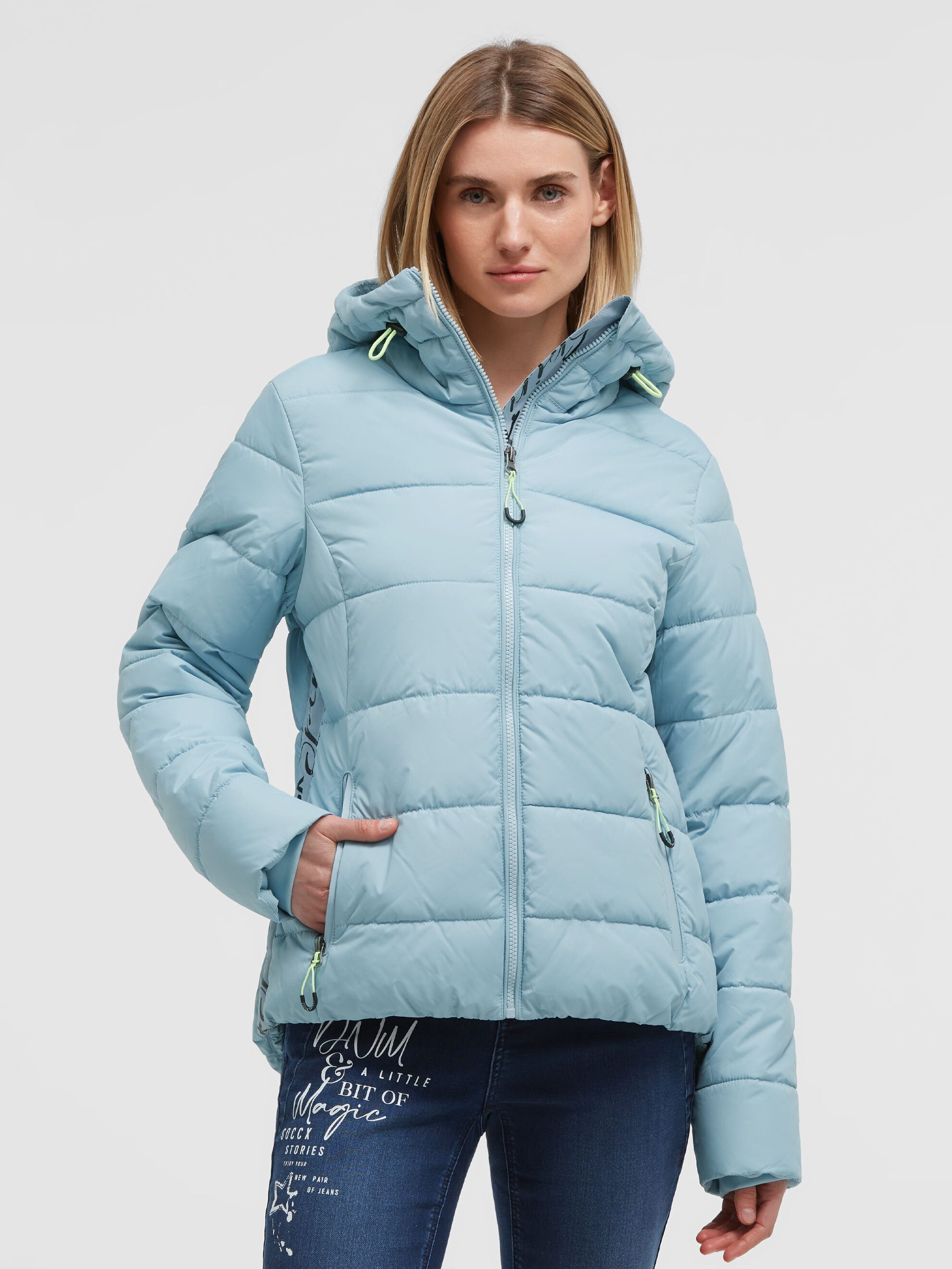 SOCCX Winterjacke mit Windfangleiste