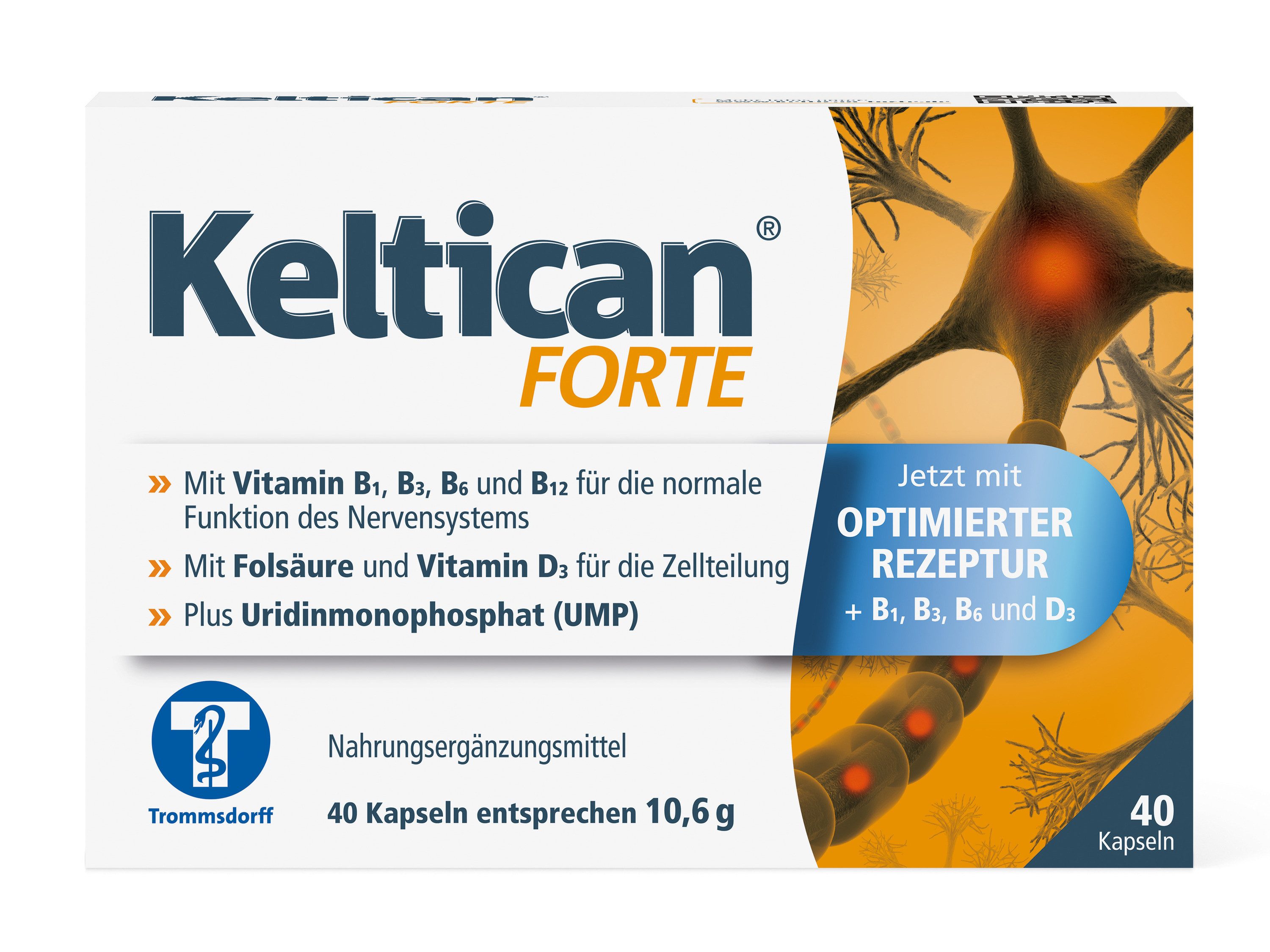 Keltican® forte forte 40 St. Kapseln, 10.6 g 0.0 ml