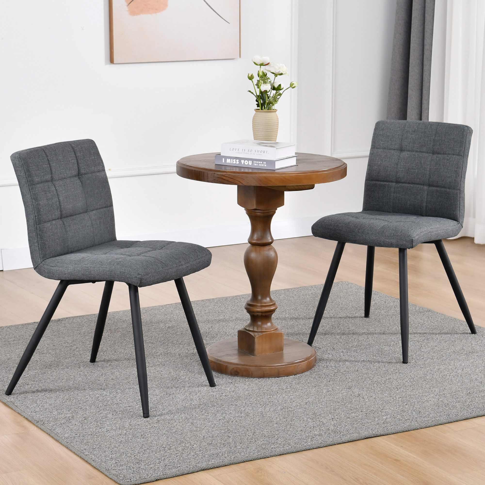 Duhome Esszimmerstuhl, Küchenstuhl 2er Set, Wohnzimmerstuhl günstig online kaufen