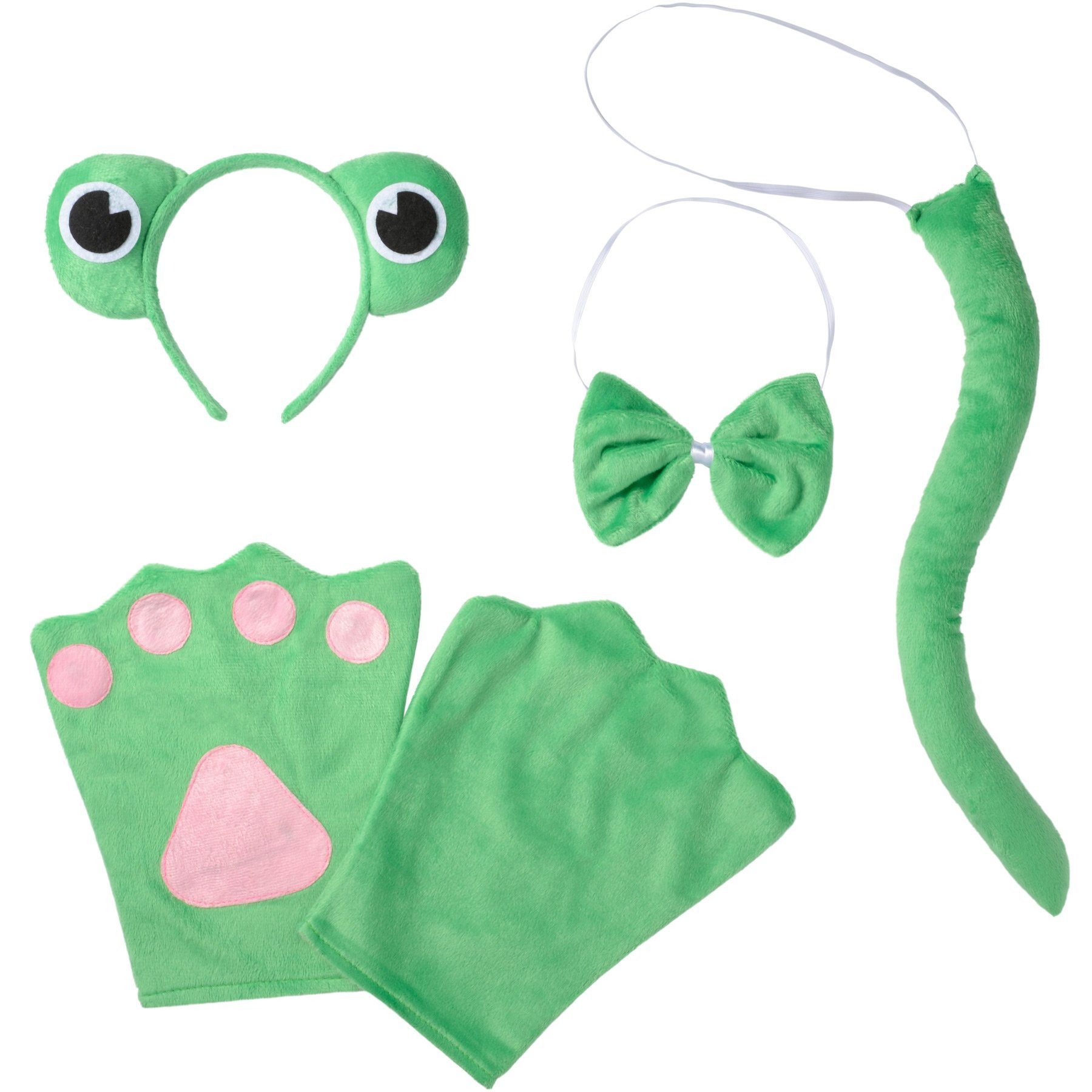 Kostüm Accessoires-Set Frosch