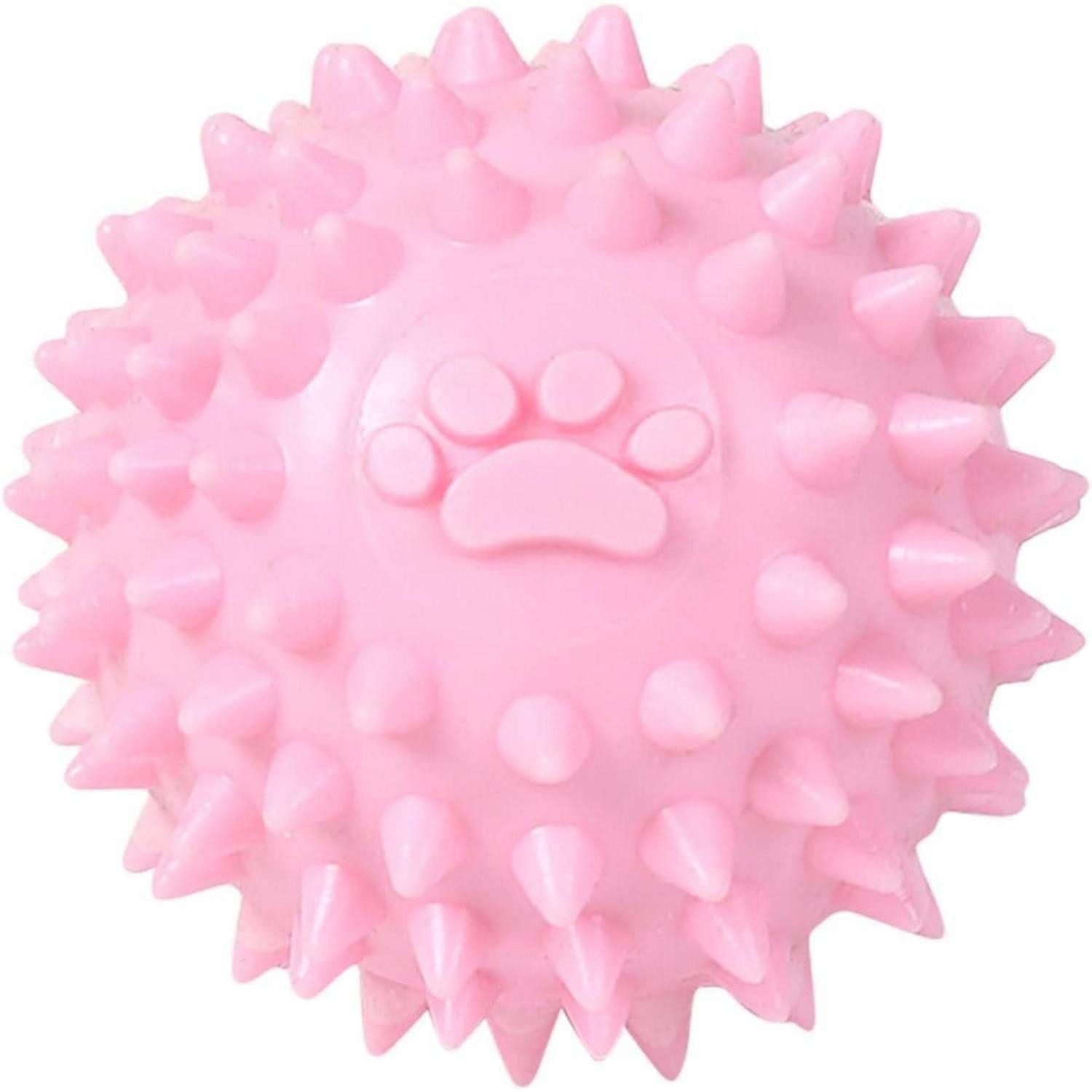 LuxusKollektion Tierball Hundespielzeug, stacheliger Ball, Pink, Kunststoff, (1-tlg)