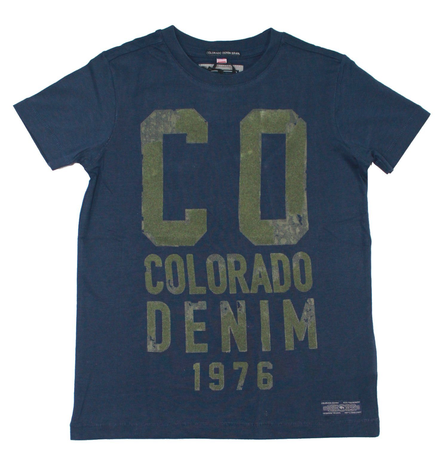 COLORADO DENIM T-Shirt bright Boys T-Shirt ink Marble Colorado (1-tlg)