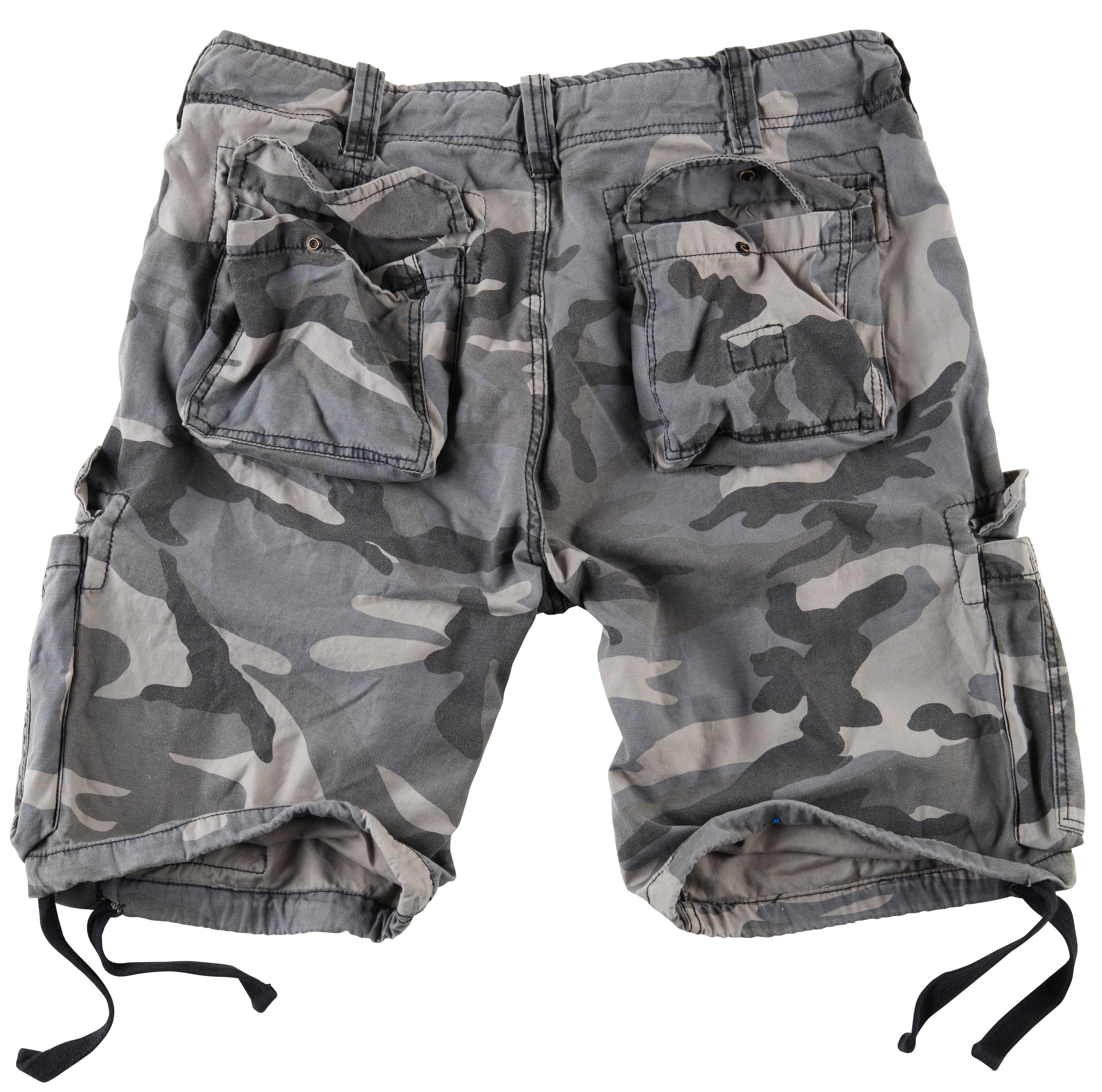 SURPLUS Cargoshorts AIRBORNE Vintage Cargoshort nightcamo günstig online kaufen