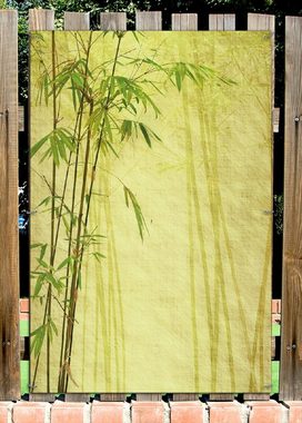 Wallario Sichtschutzzaunmatten Antiker Bambus