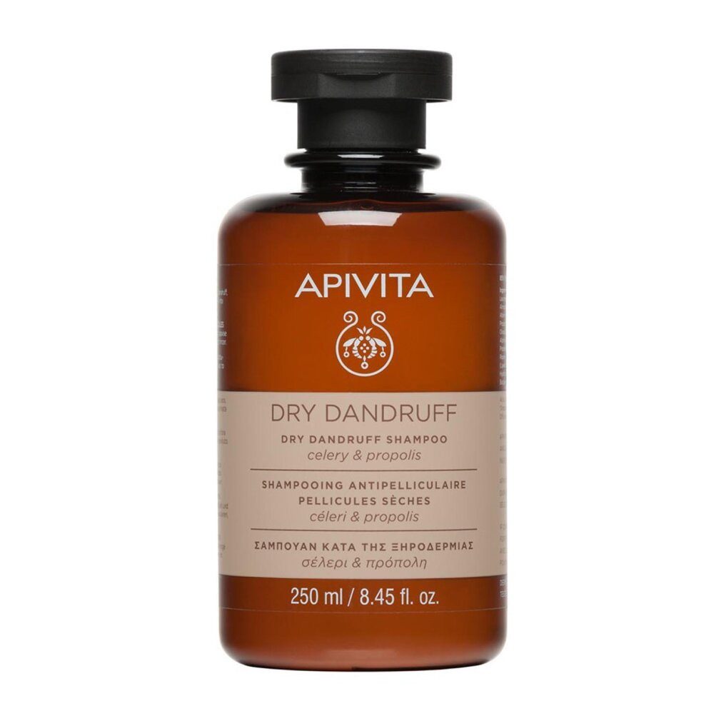 Apivita Trockenshampoo Trockenes Anti-Schuppen-SHAMPOO mit Sellerie und Propolis