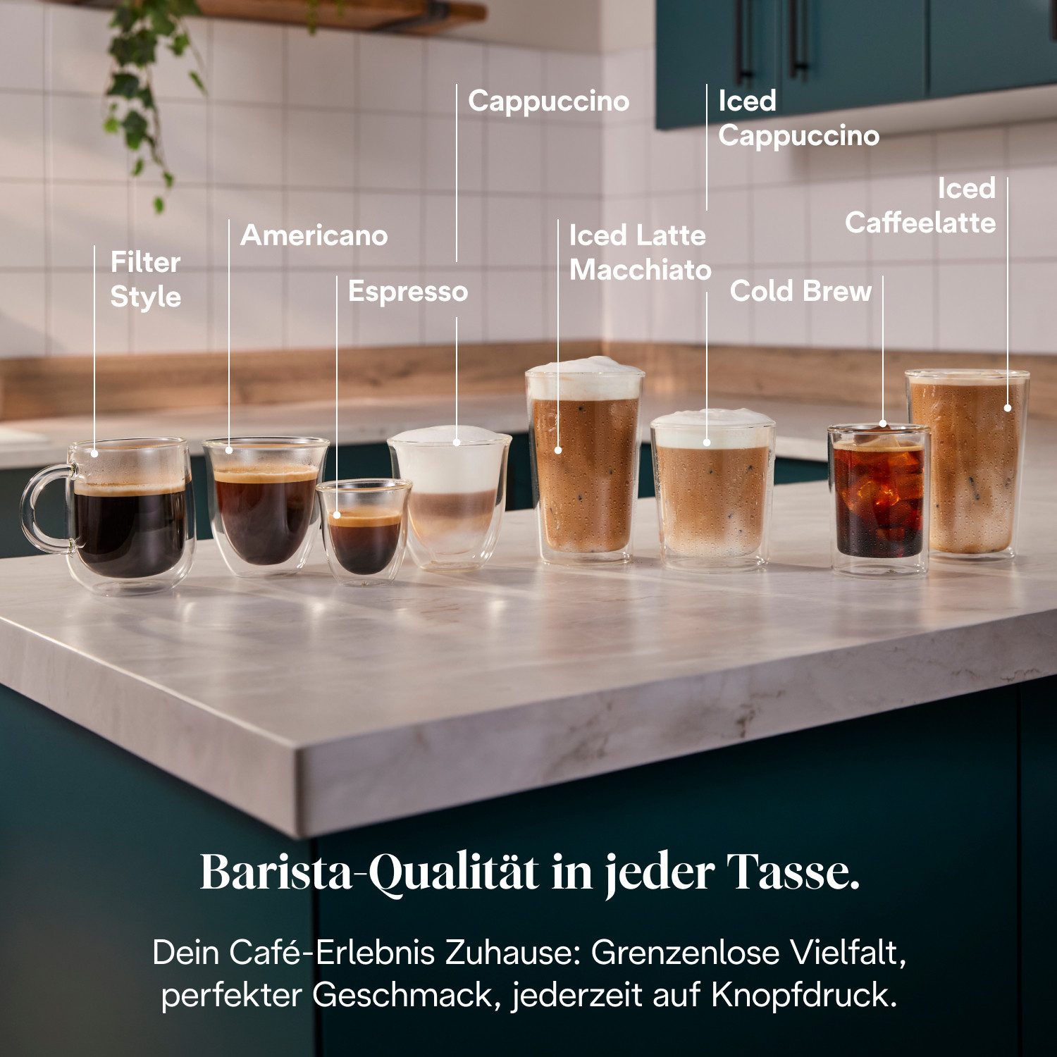 De'Longhi Kaffeevollautomat MAGNIFICA DUO ECAM330.80.BXB - 20 Rezepte, heißer & kalter Milchschaum, Cold Brew Funktion, 2,4" TFT-Display, 2 Milchkaraffen (Heiß & Kalt)