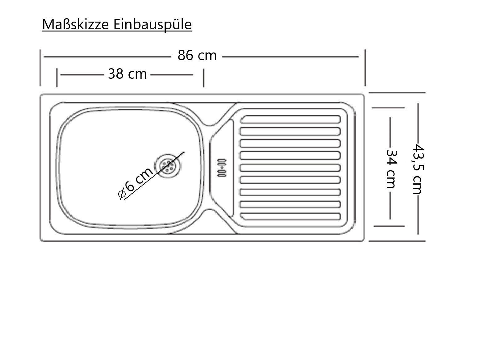 KOCHSTATION Winkelküche KS-Wien, Stellbreite 220 x 330 cm, wahlweise mit E-Geräten