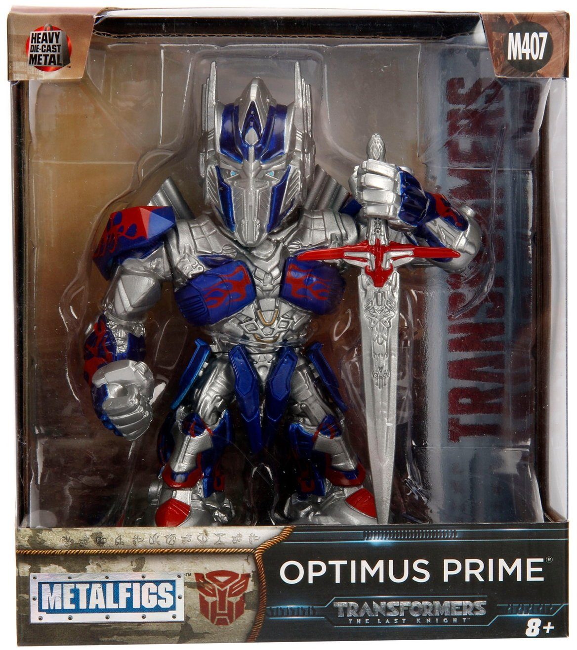 JADA Sammelfigur Sammelfigur MetalFigs Transformers Optimus Prime 4 Zoll 253111002