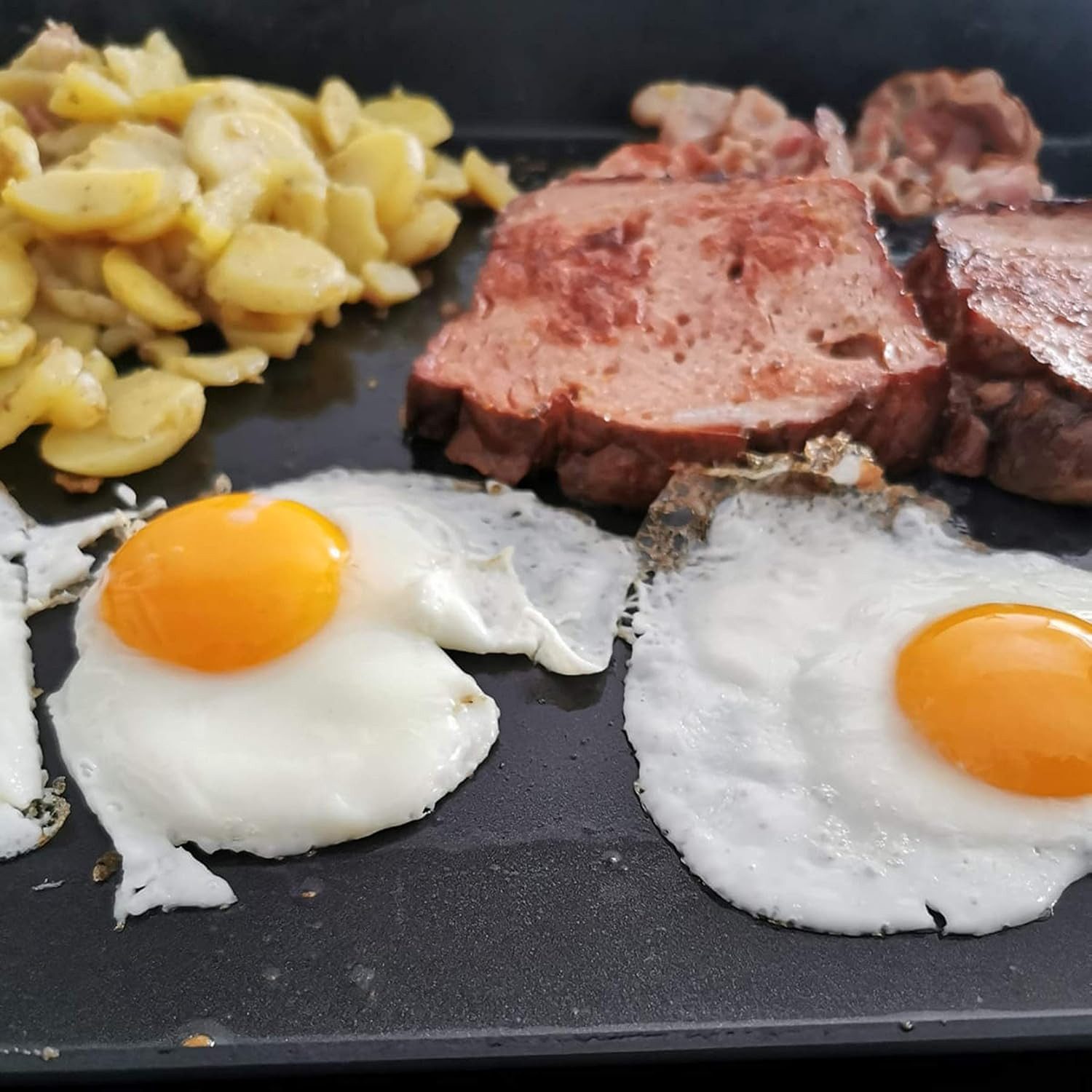 Activa Camping-Gasgrill Plancha 2 Brenner je 2,1 KW (4,2 KW)