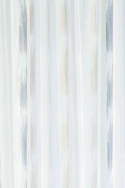 Gardine Steen, HOMING, verdeckte Schlaufen (1 St), transparent, Scherli, Farbverlauf, Streifen, transparent, Wohnzimmer