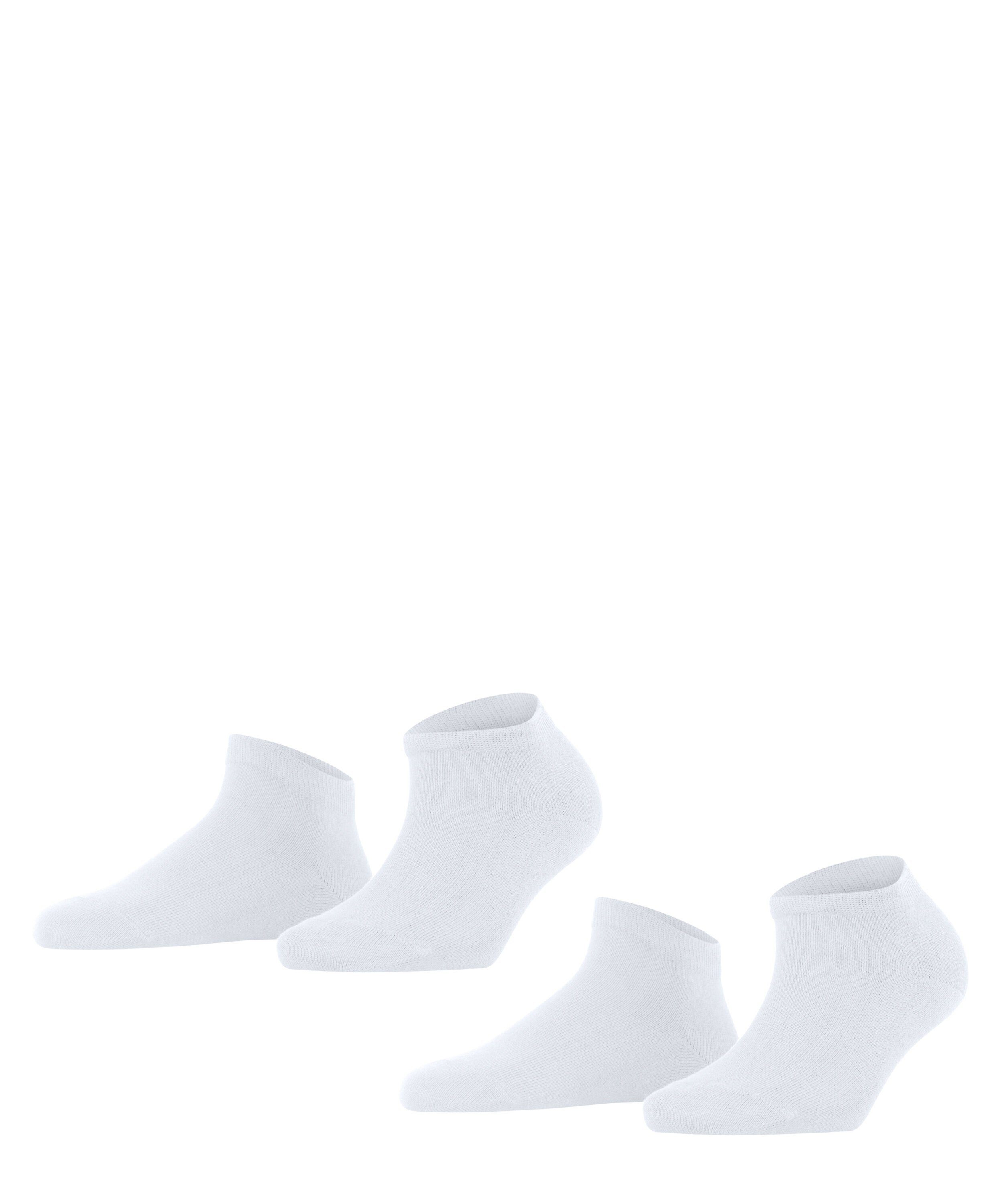 FALKE Sneakersocken Happy 2-Pack Set aus 2 Paar Baumwollsneakern