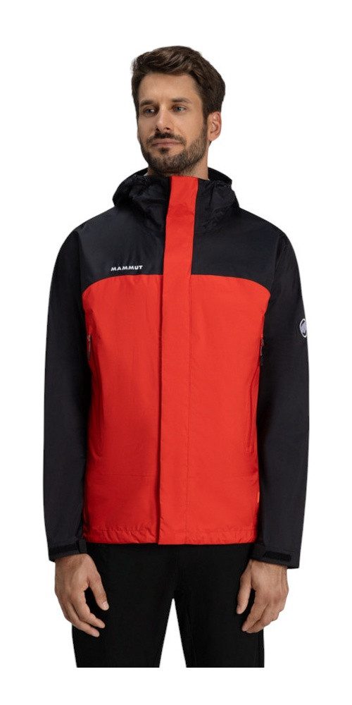 Mammut Softshelljacke Hardshell-Wanderjacke Microlayer 2.0 HS Hooded (2.5-Lagen)