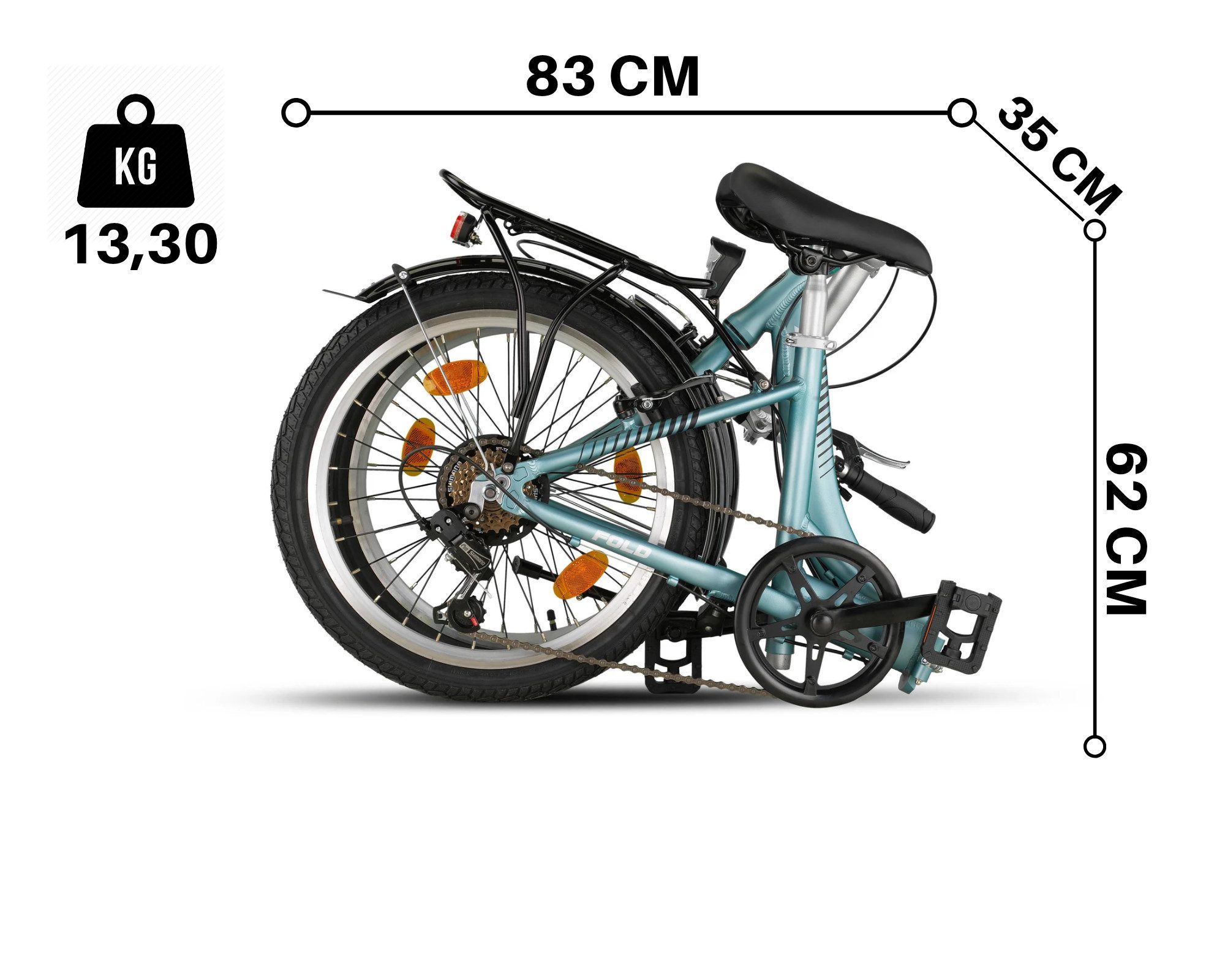 Licorne Bike Klapprad Fold