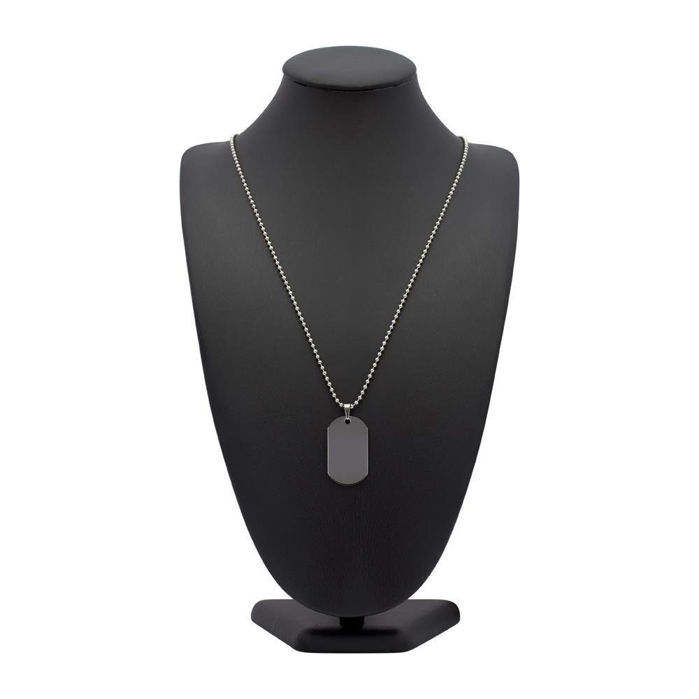 Unique Kettenanhänger Kugelkette mit Dog-Tag Anhänger P5047 – Bild 4 von 5