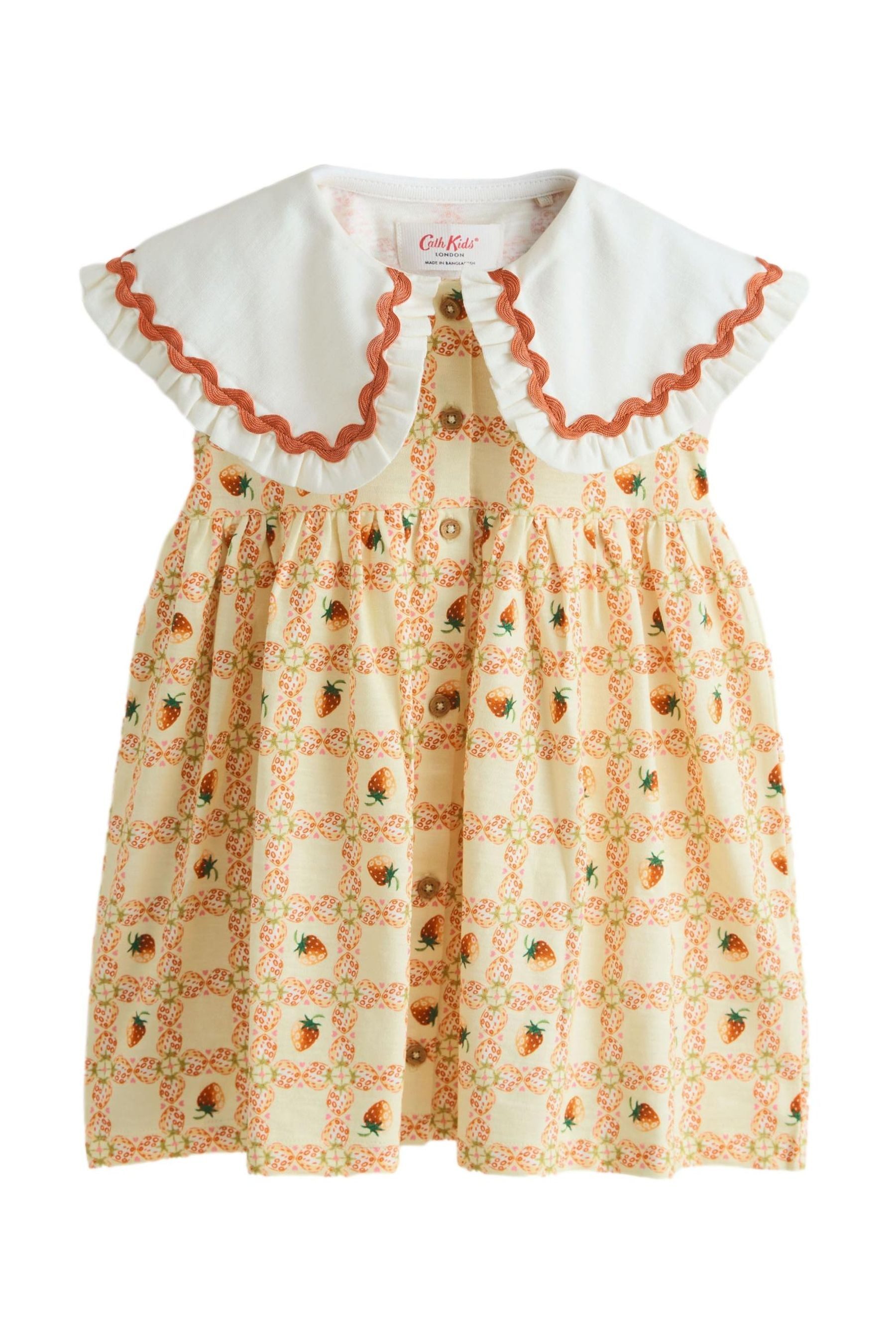 Next Jerseykleid Cath Kidston Kleid mit Kragen (1-tlg)