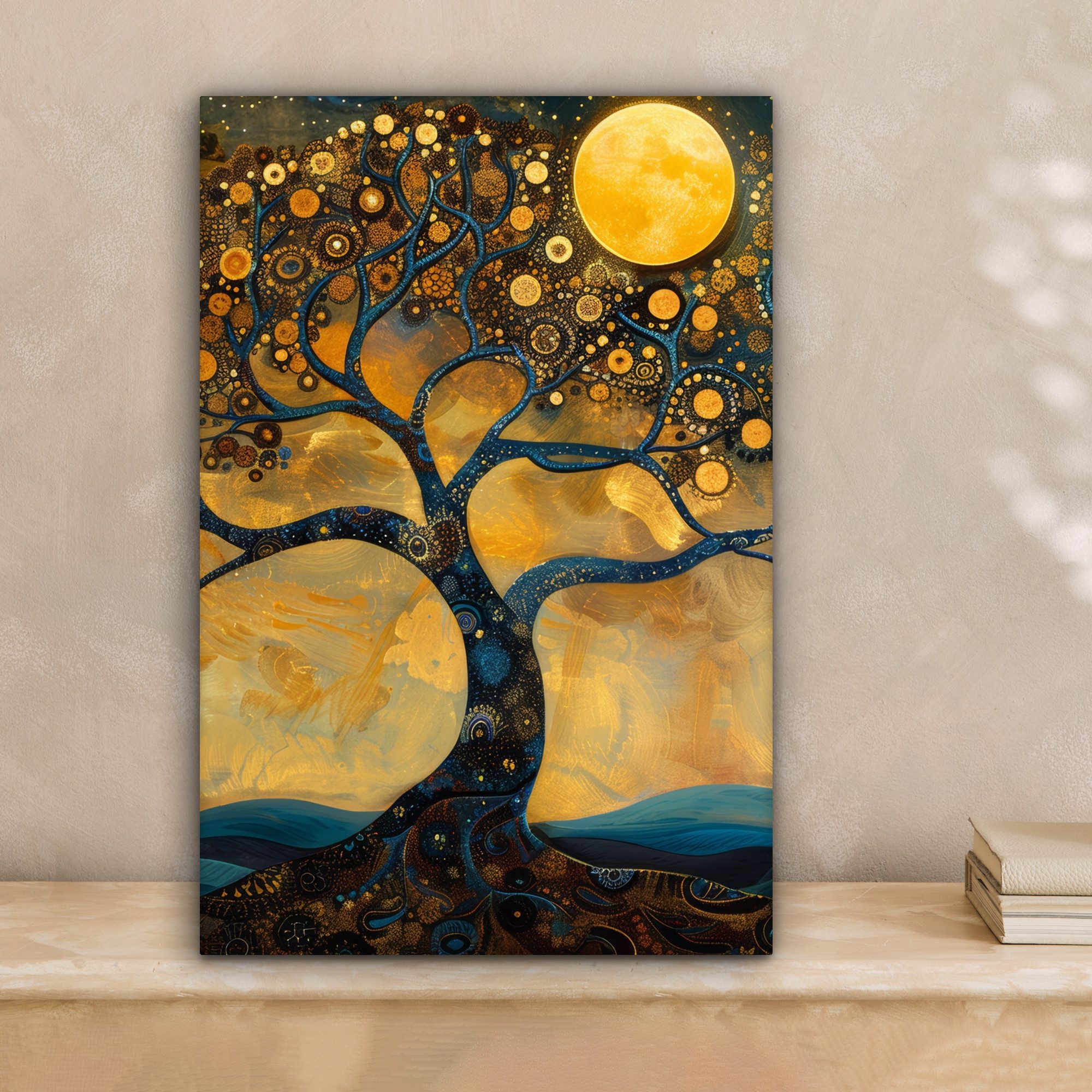 OneMillionCanvasses® Leinwandbild Baum - Industriell - günstig online kaufen