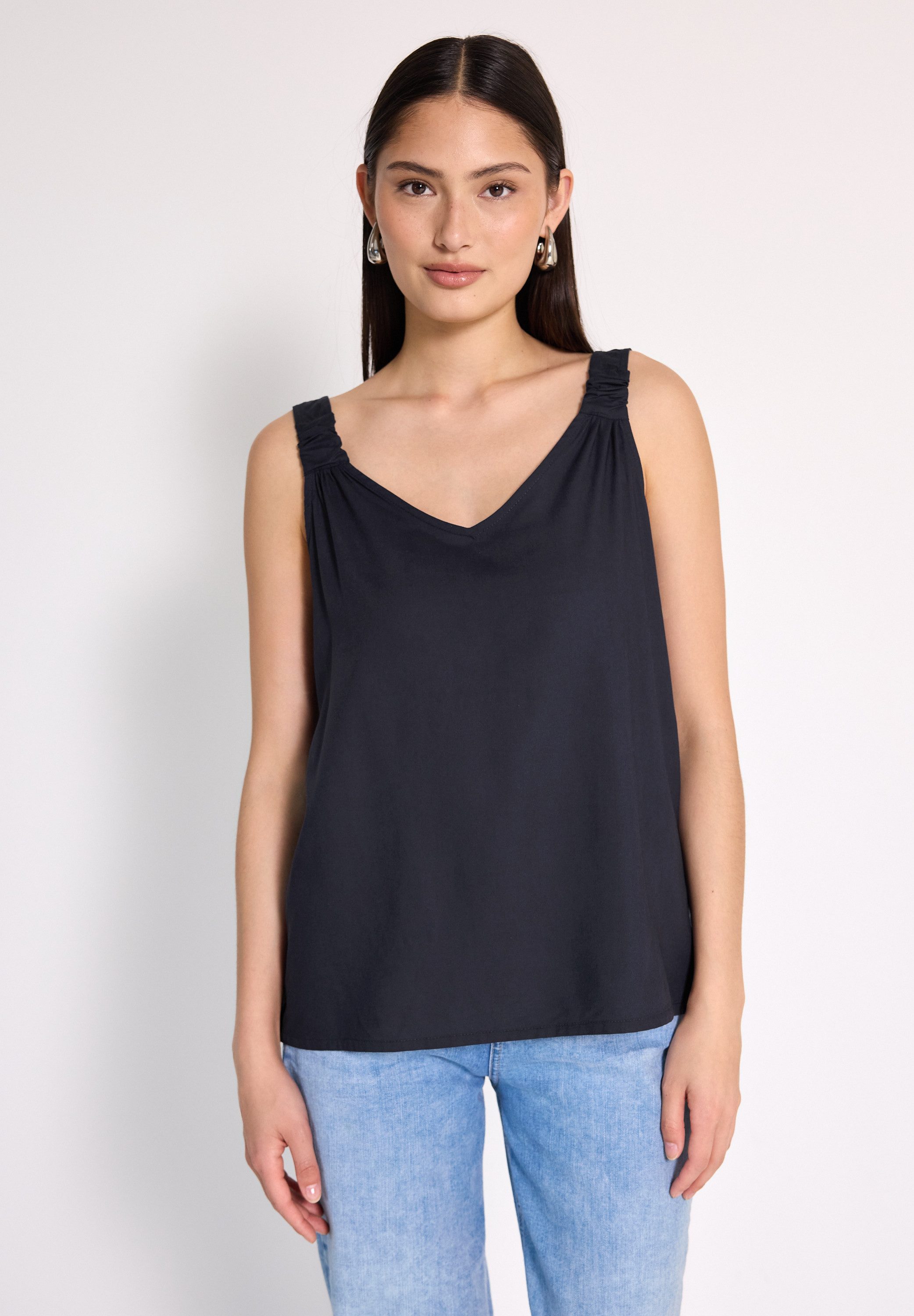 STREET ONE STUDIO Blusentop aus softer günstig online kaufen