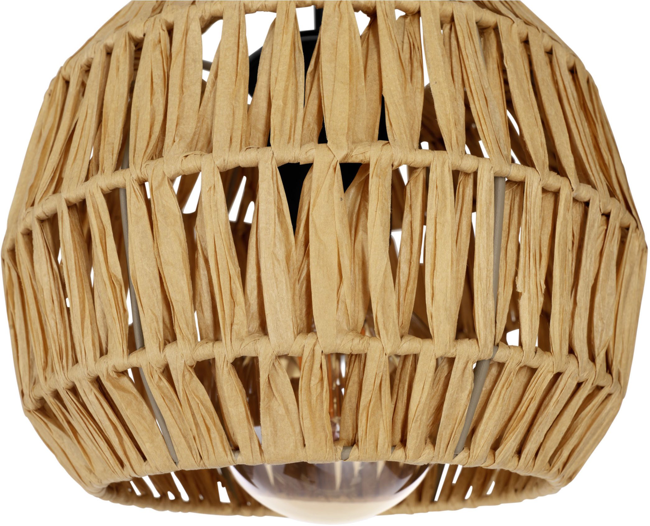 EGLO Hängeleuchte SHELDON Pendellampe - Stahl - E27 - 3X40W - IP20, ohne Leuchtmittel, Hängelampe, Deckenlampe, Wohnzimmer, Esszimmer, L91 x B21 x H110 cm