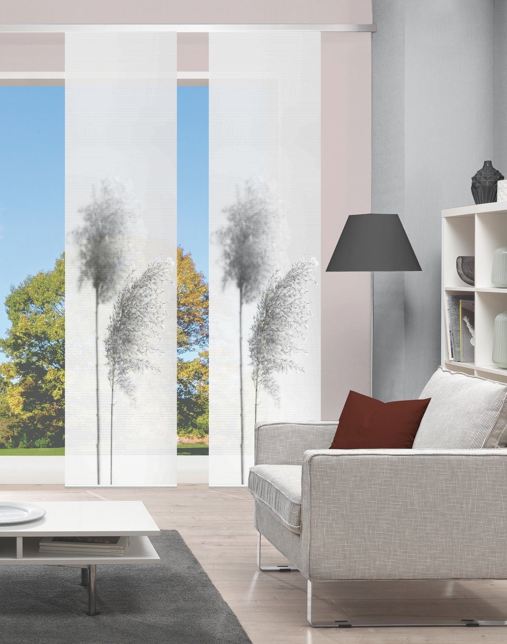 Vision S Schiebegardine 80922 Schiebegardine IRLOS, günstig online kaufen