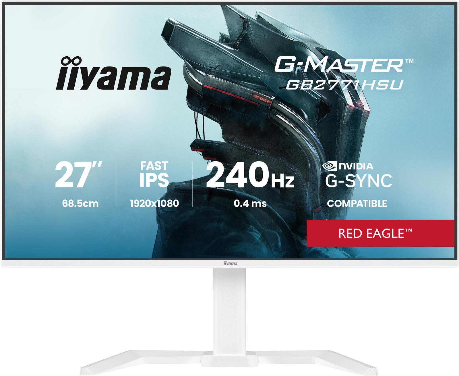 Iiyama Gaming-LED-Monitor (1920 x 1080, 240 Hz, Fast IPS)
