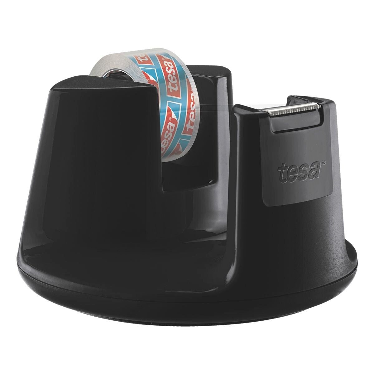 tesa Büro-Set tesa Tischabroller Easy Cut Compact schwarz 15mm x 10m