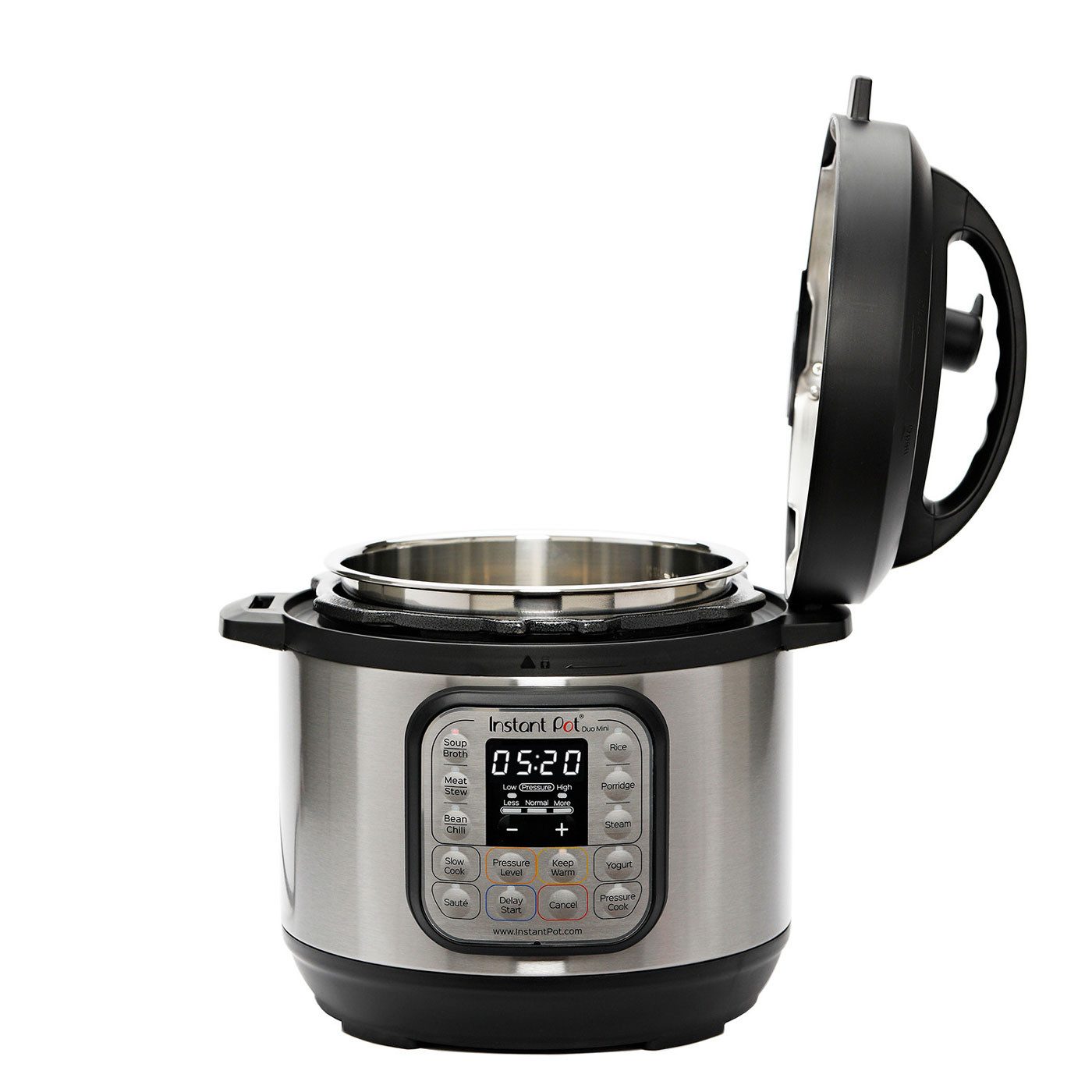 Instant Pot Multikocher Duo 7in1 Slow Cooker Schongarer 2-3 Portionen Joghurtbereiter, 700 W, 3 l Schüssel, 13 One-Touch-Programme, Überhitzungsschutz