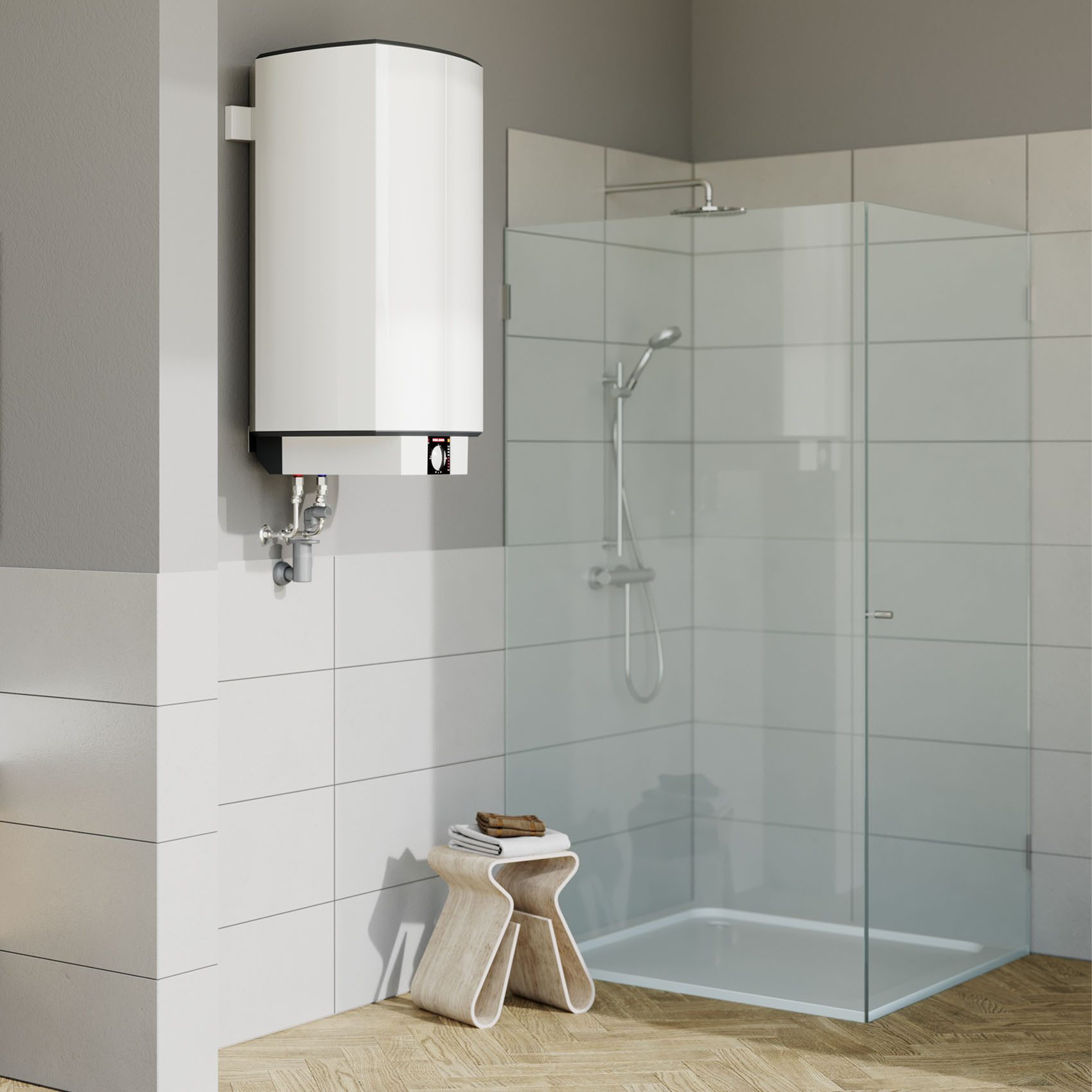 STIEBEL ELTRON Wandspeicher SH 30 S, (max. 95°C), 30 l, druckfest, stufenlose Temperaturwahl, energiesparend