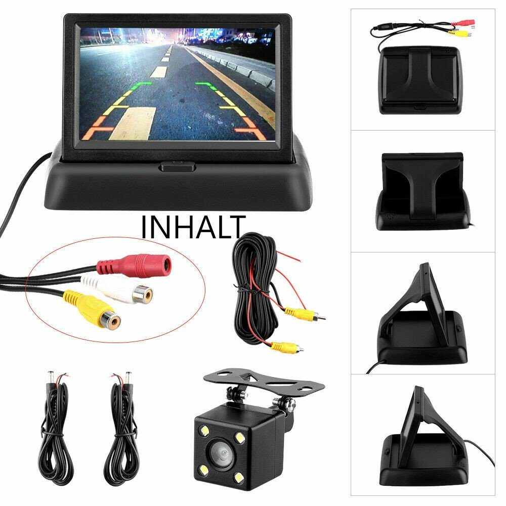 LCD Monitor für Einparkhilfe Rückfahrkamera 5" Rückfahrkamera Bus GABITECH LKW PKW mit