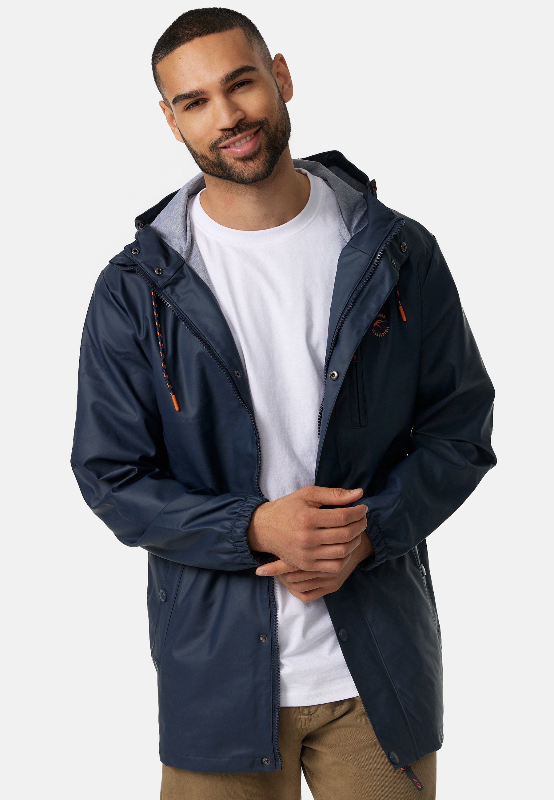 Indicode Regenjacke Malmoe Navy