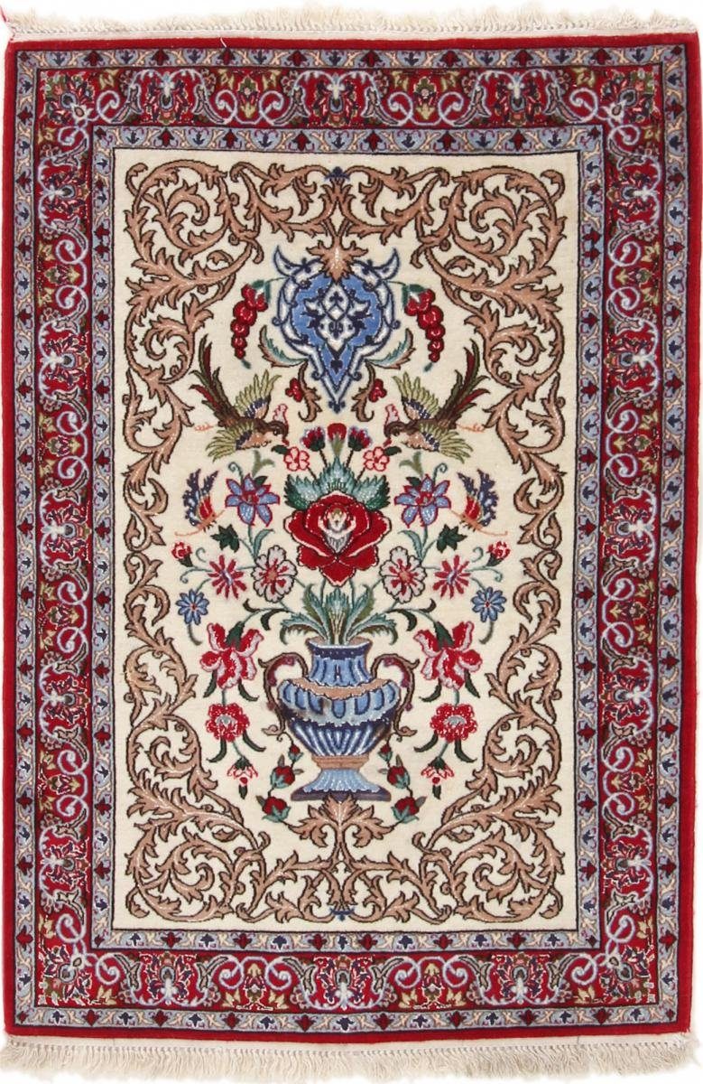 6 70x104 rechteckig, Handgeknüpfter Höhe: Orientteppich Trading, Perserteppich, Orientteppich Nain Isfahan mm /