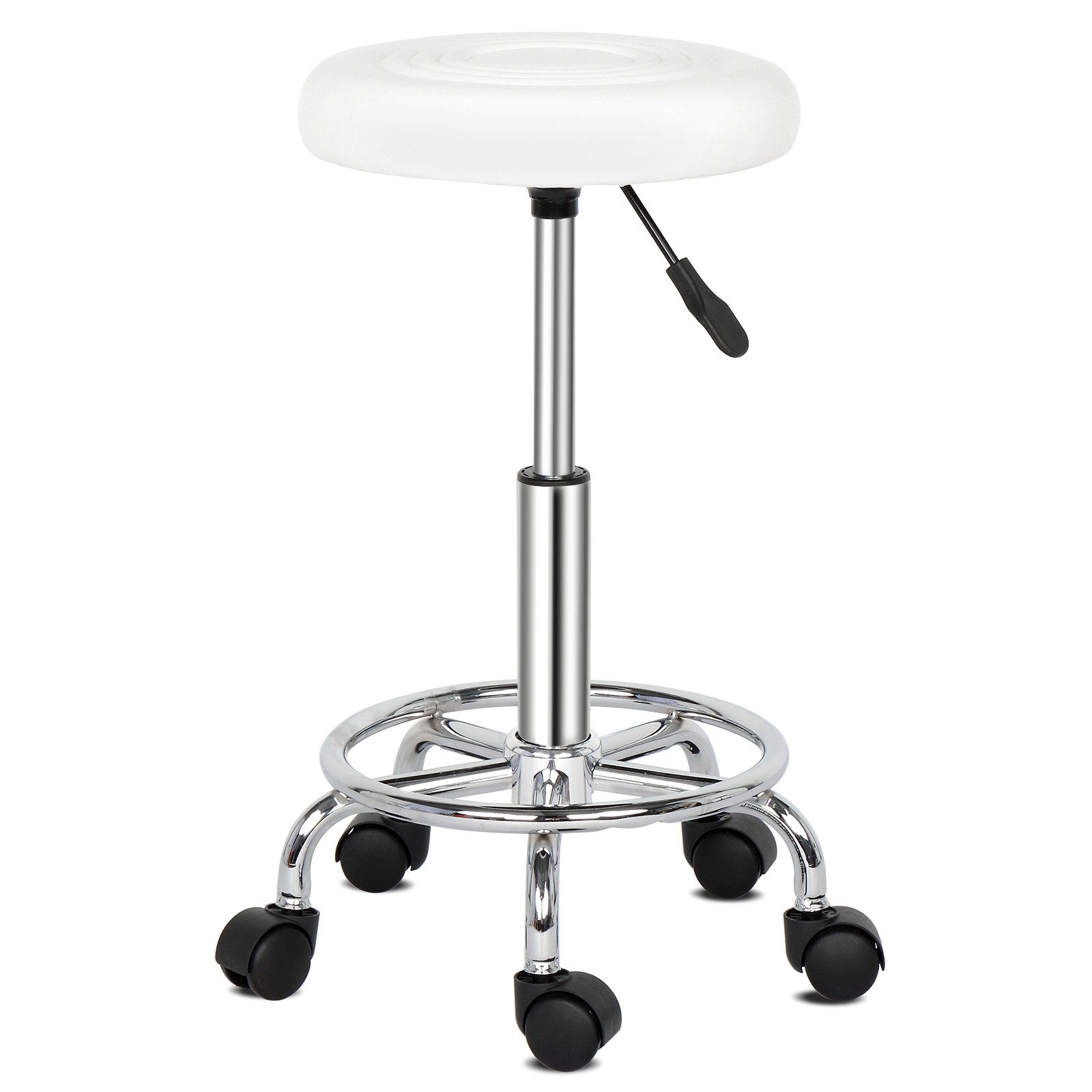 FUROKOY Hocker Runder Drehhocker, Rollhocker aus günstig online kaufen